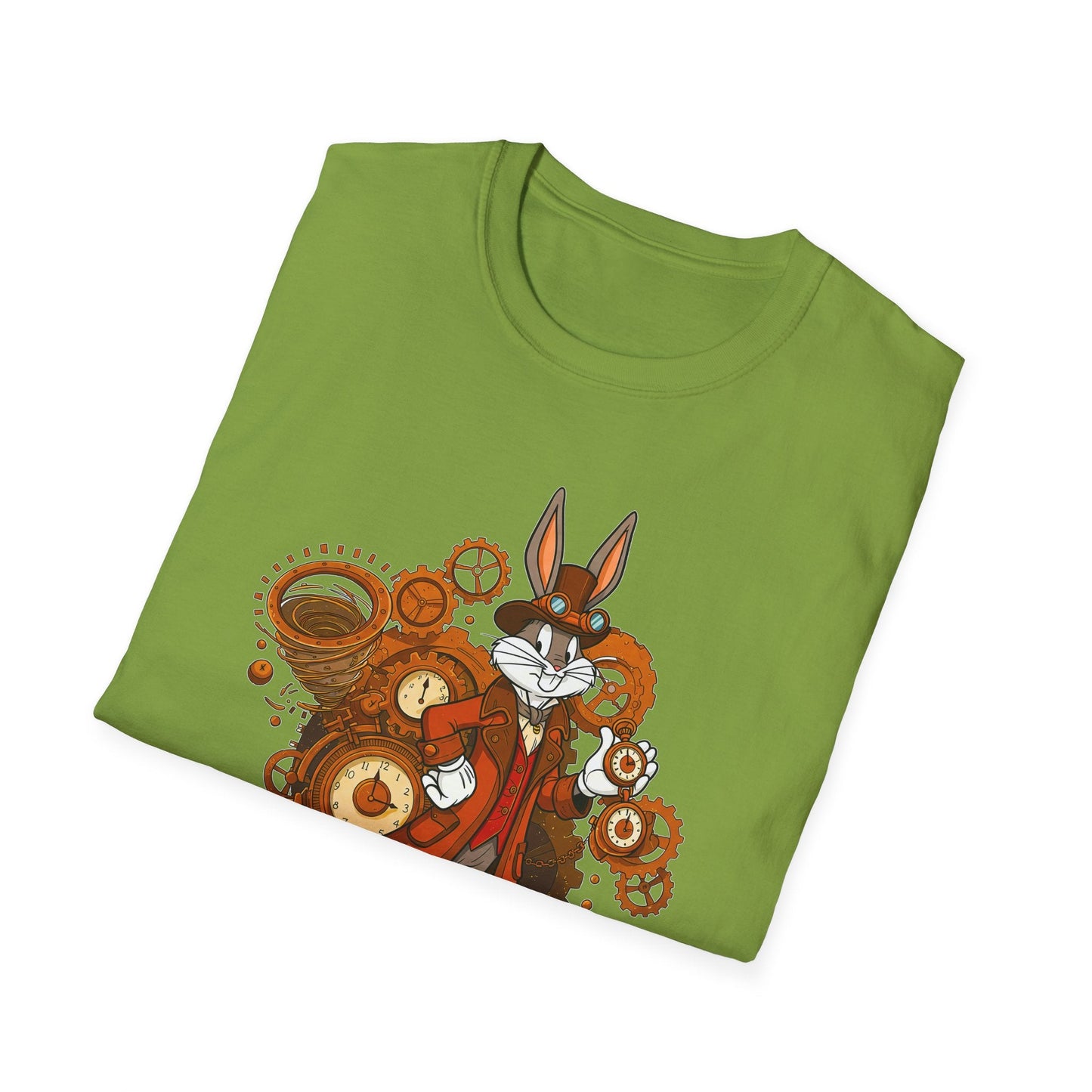 Bugs Bunny T Shirt Cartoon Tee Unisex Softstyle 100 Percent Cotton Gildan 64000 Tee