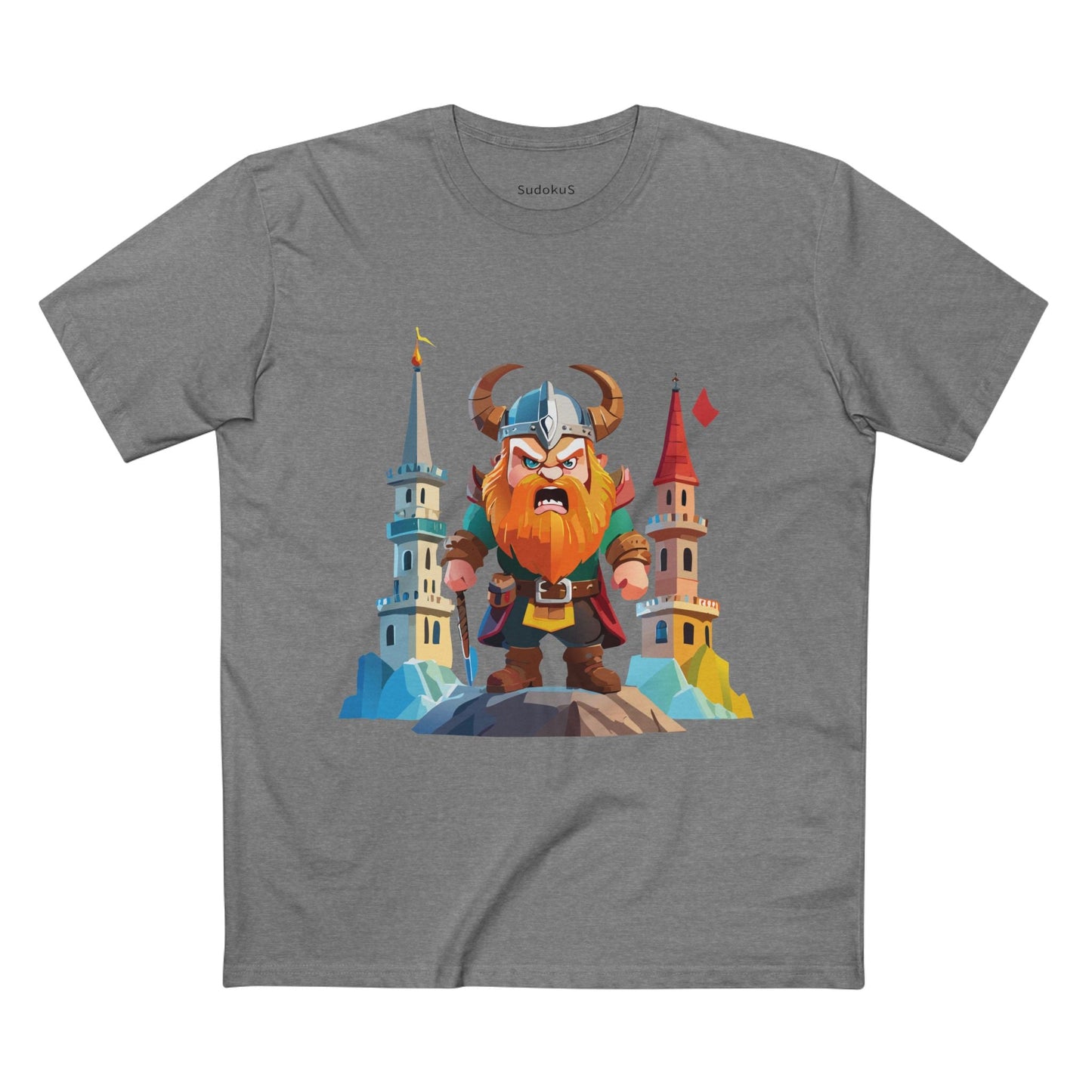Viking Graphic Unisex 100 Cotton Staple Tee 10