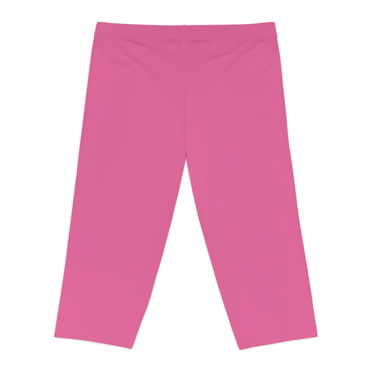 Pink Color Capri Leggings, Pink Capri Leggings 15