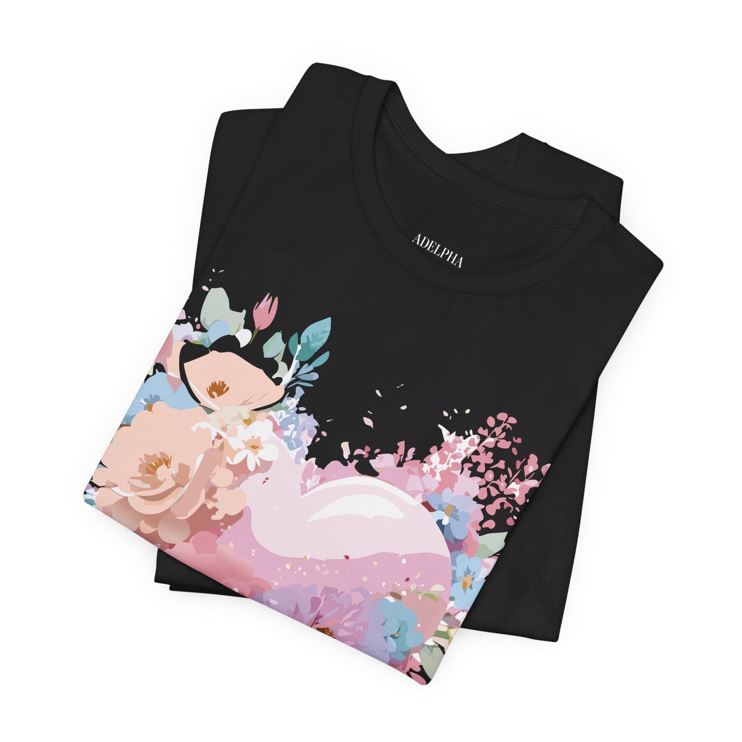Adelpha Unisex Graphic Tee Valentine Shirts Vintage Inspired Artwork Short Sleeve Jersey