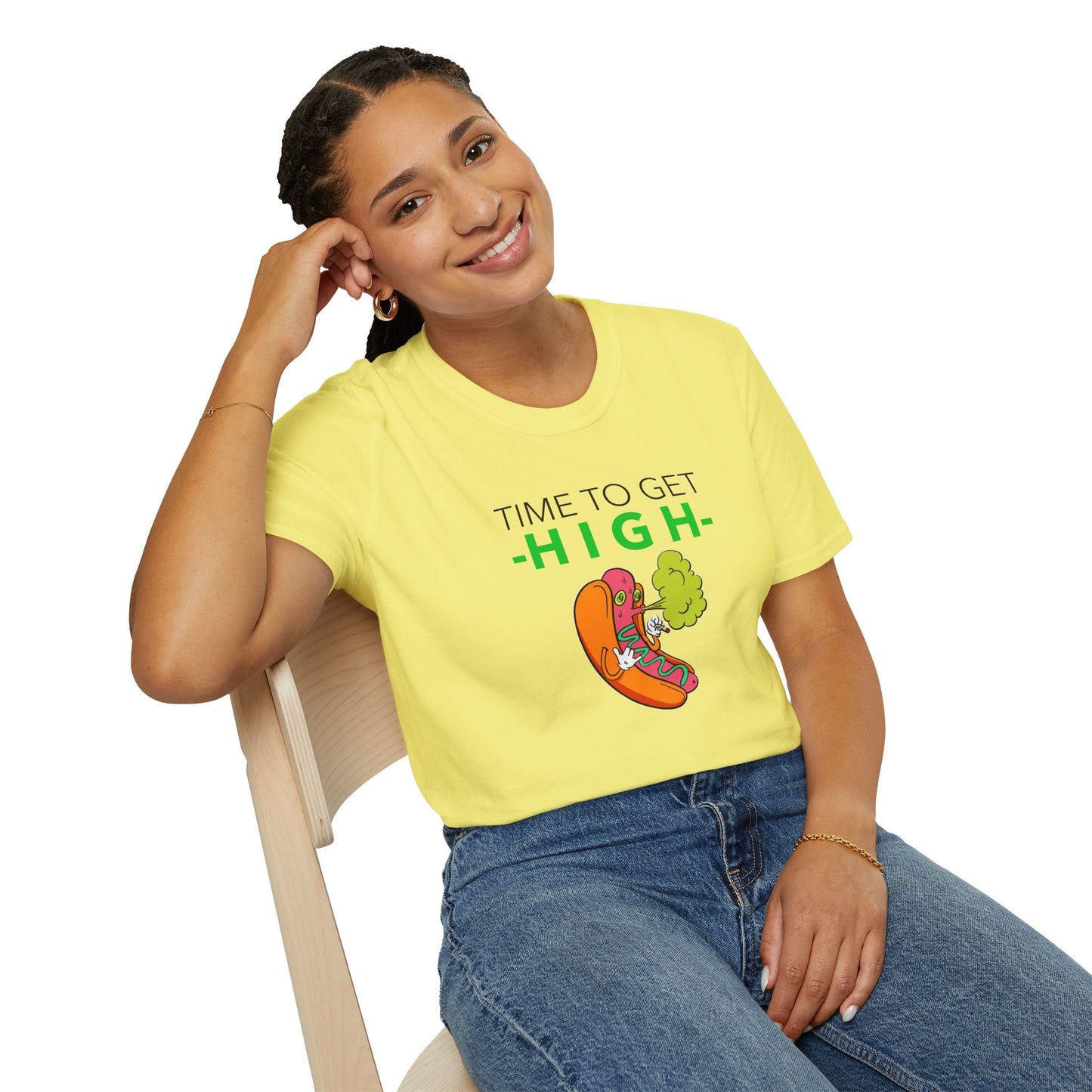 Funny Food T Shirt Unisex Gildan Softstyle 64000 Tee Art Design One Hundred Percent Ring Spun Cotton Lightweight