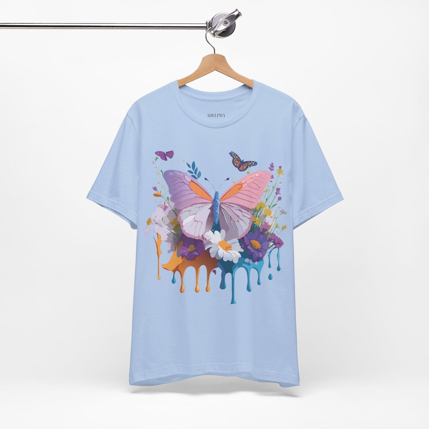 Adelpha Butterfly Graphic Tee Unisex Short Sleeve Shirt Premium Artwork