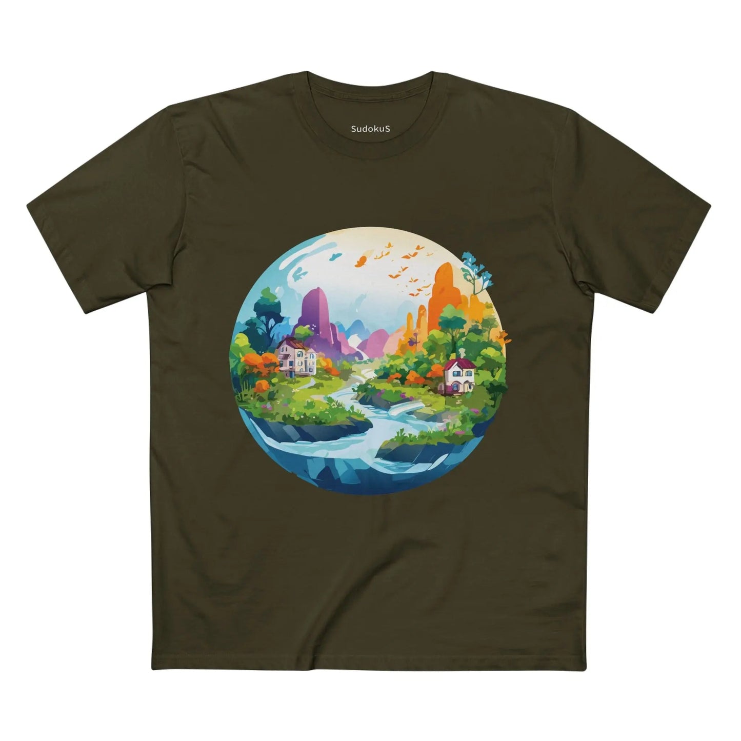 Fantasy Graphic Unisex 100 Cotton Staple Tee 27