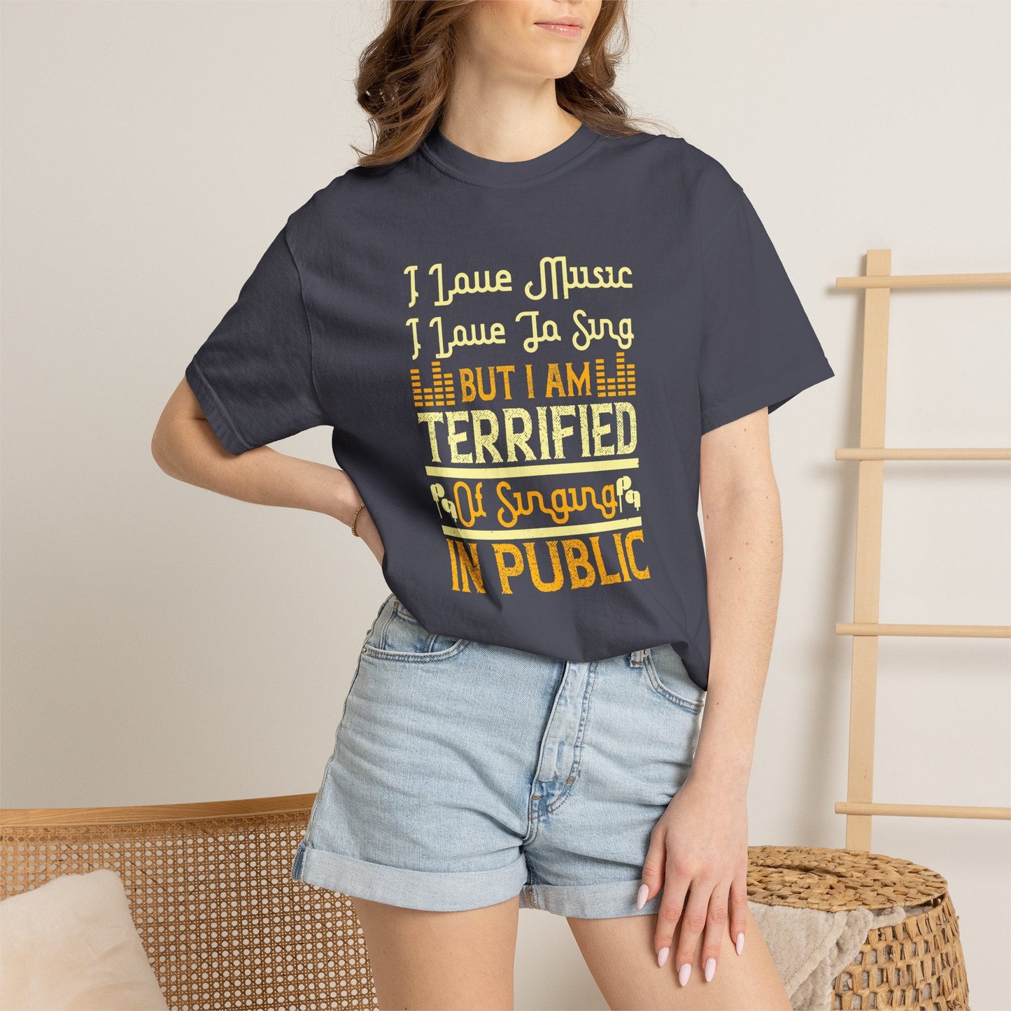 Music Graphic Design Unisex Cotton T-shirt m12