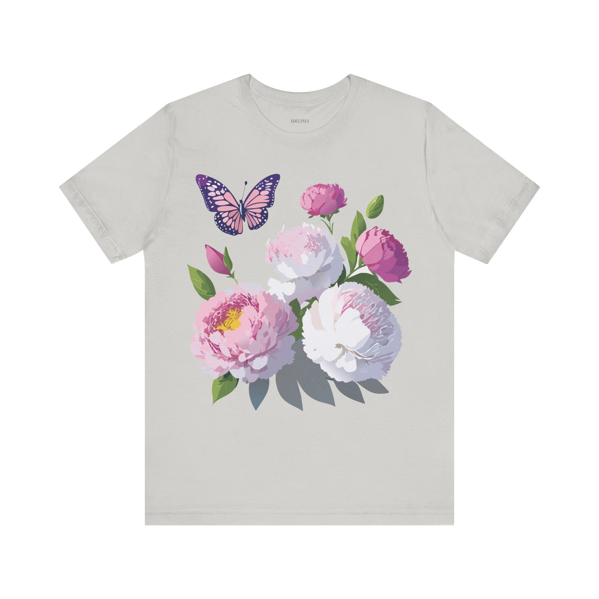 Floral Graphic Tee Shirt - Bella+Canvas Unisex 100 Cotton 39