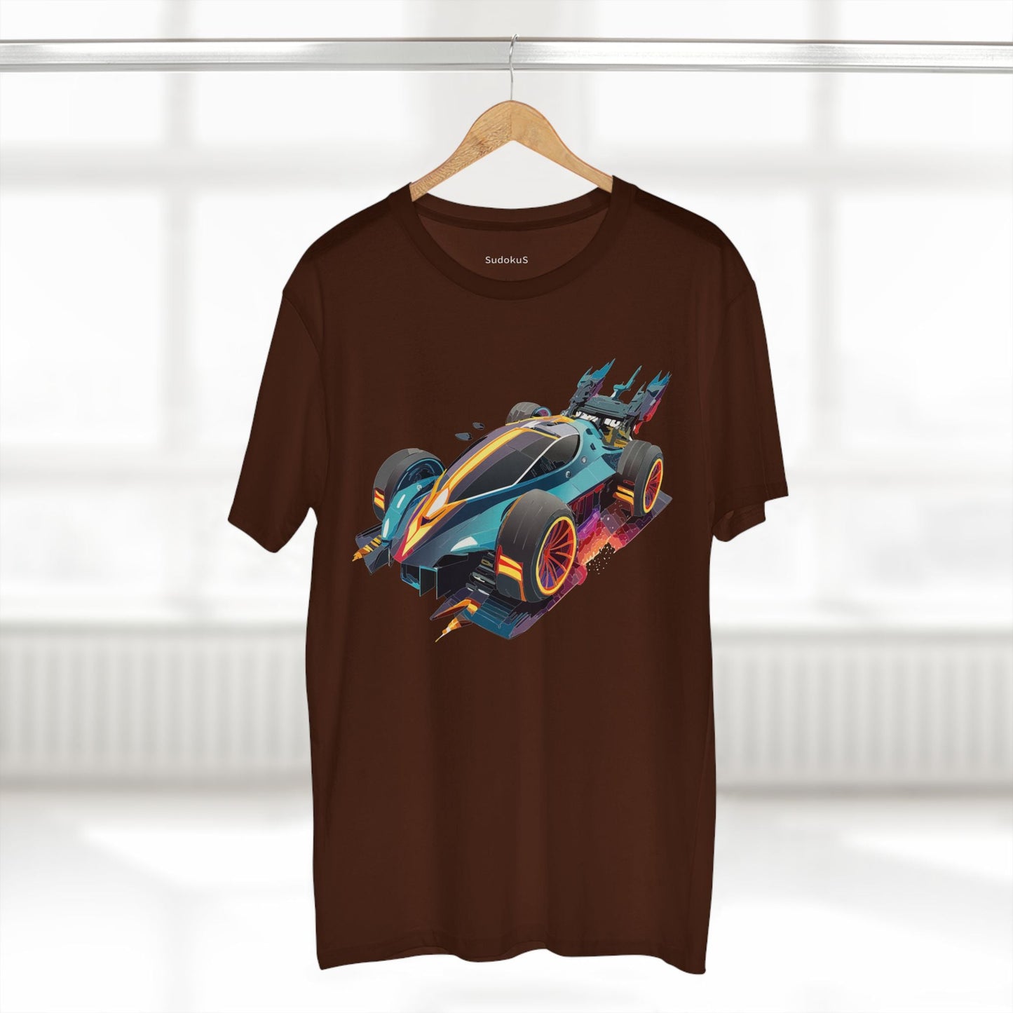 Car Graphic Unisex 100 Cotton Staple Tee 20