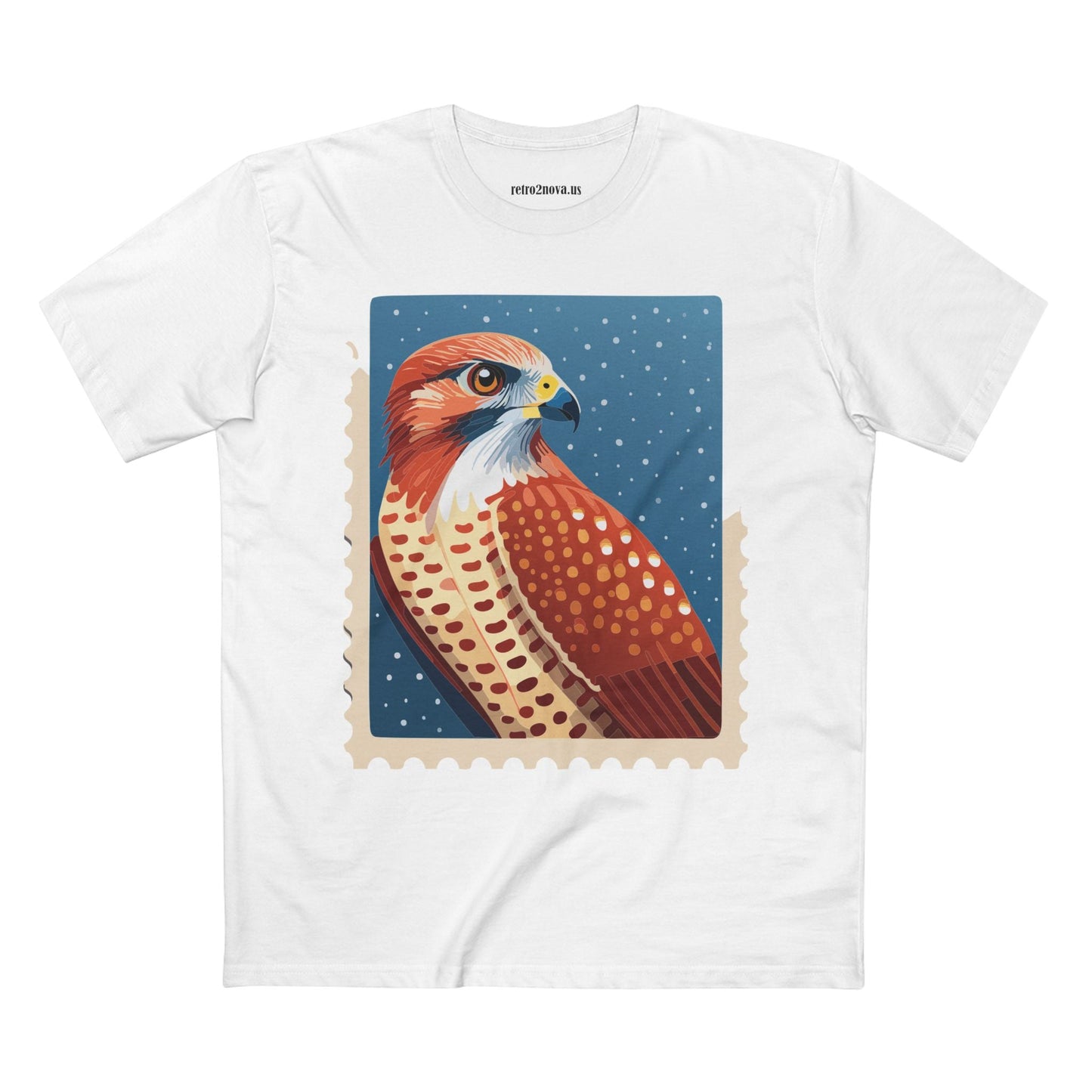 Stamp Shirt Postage Stamp Shirt Unisex Premium Cotton Tee With Original Art Design By Retro2Nova