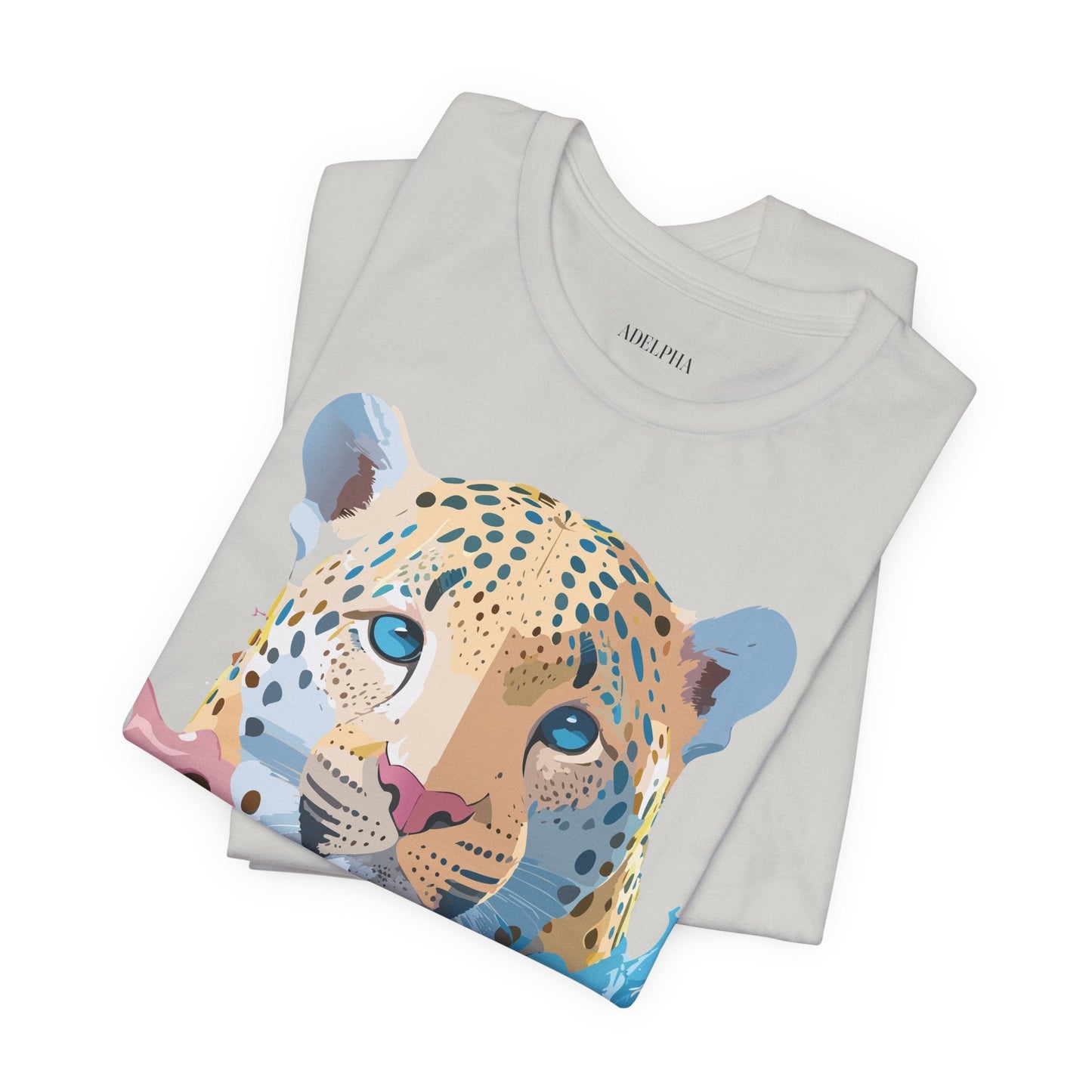 Adelpha Cheetah Graphic T Shirt Unisex Jersey Short Sleeve Vintage Art Tee