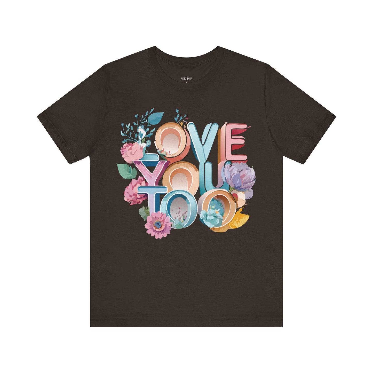 Adelpha Valentine Graphic T Shirt Unisex Jersey Short Sleeve Vintage Inspired Art Design