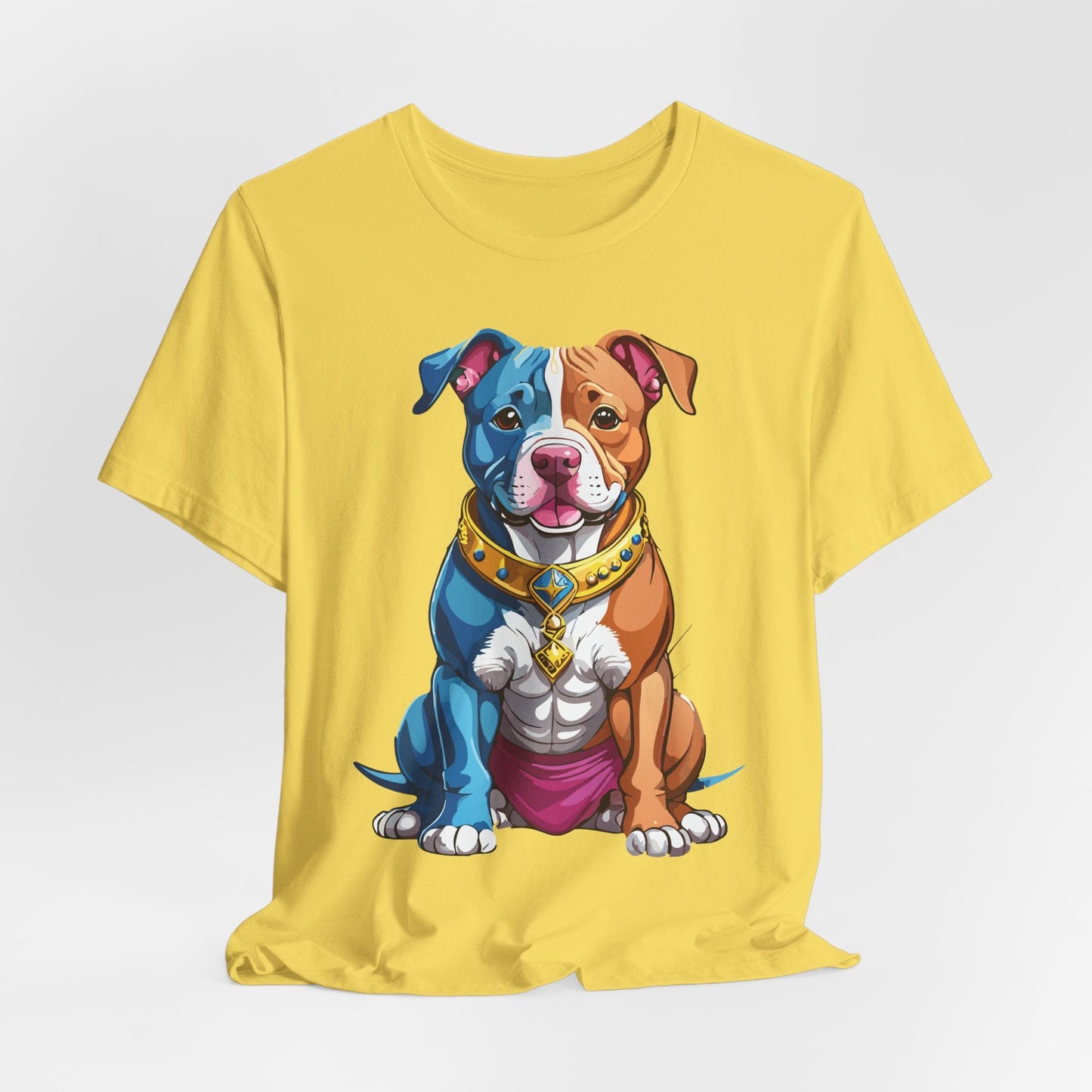 Unisex Animal Shirt Art Design Tee With Wild Animals Print Short Sleeve Jersey Tee