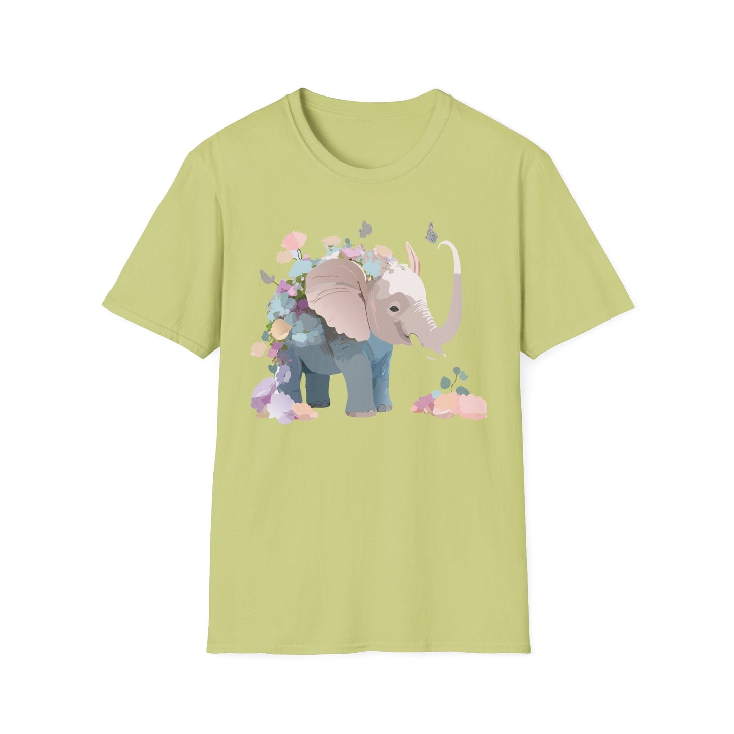Elephant T Shirt Unisex Softstyle 64000 Elephant Tee Premium Comfort Everyday Wear