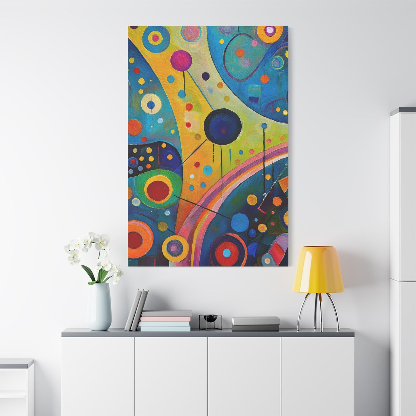 Abstract Oil Painting Print Canvas 20x24,20x30,24x30 24x32,24x36,30x40 32x48,36x48,40x60 Pine-Wood Inner Frame ABS-130