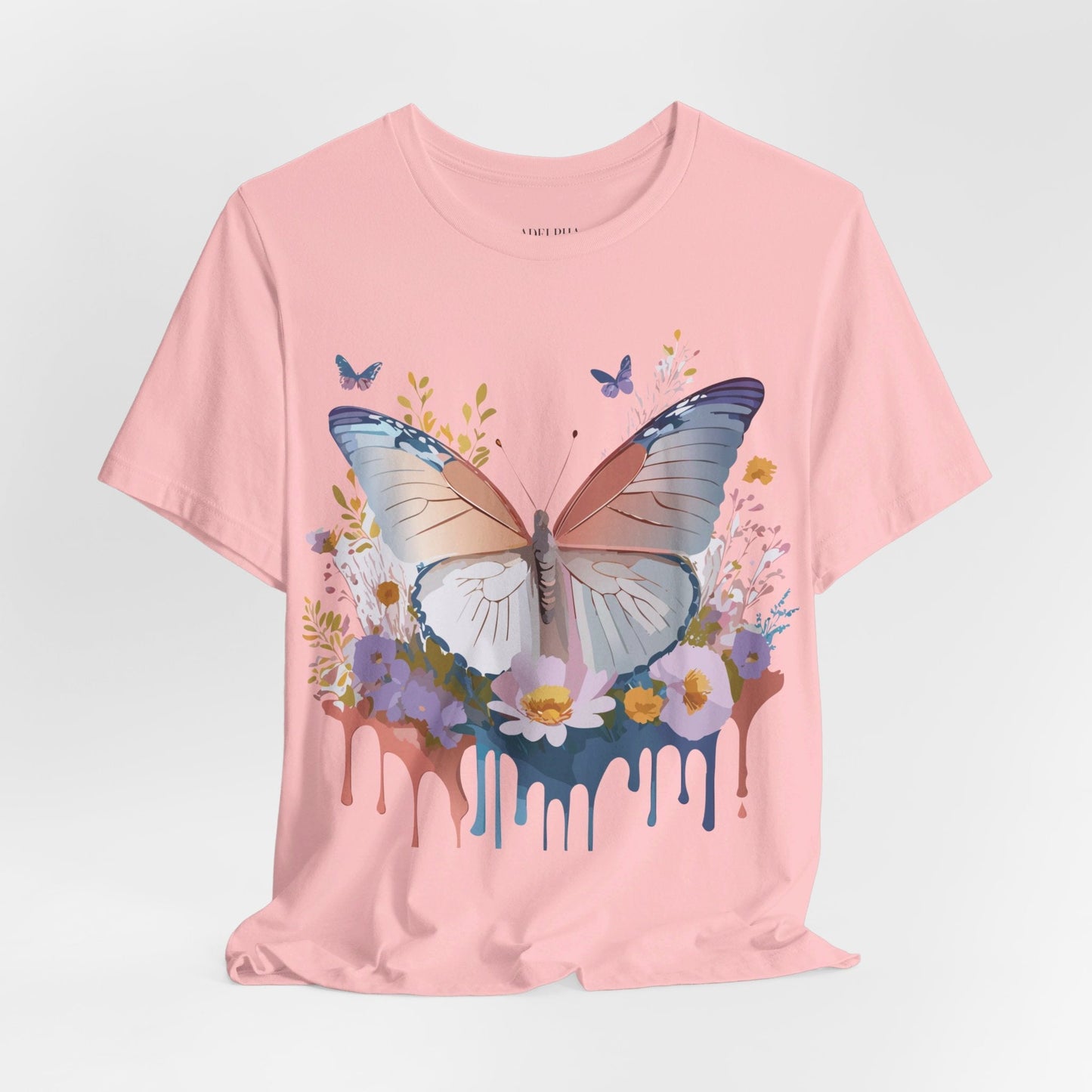 Butterfly Graphic Tee Unisex Vintage Art Design Adelpha Collection