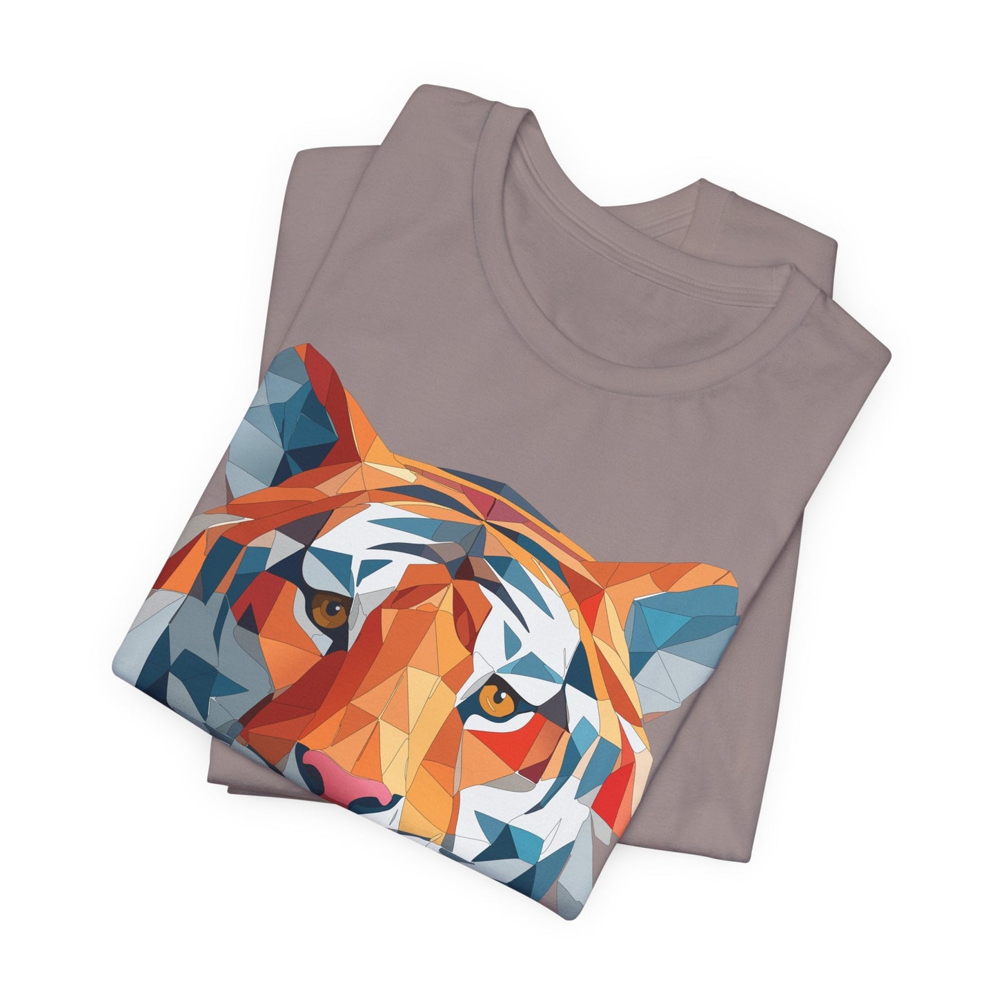 Unisex Animal Shirt With Art Design And Wildlife Theme Short Sleeve Tee For Everyday Wear