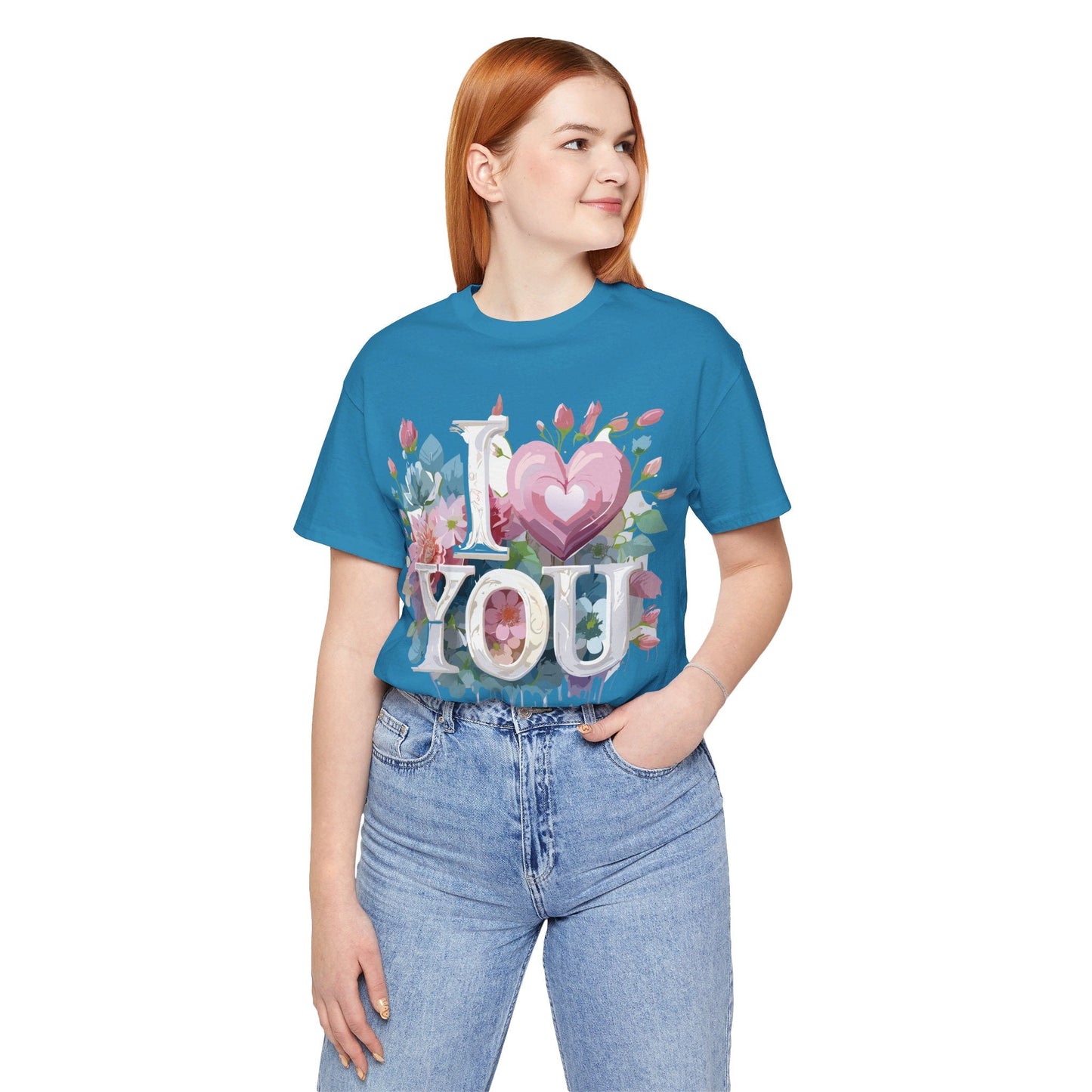 Valentine Graphic Tee Unisex Jersey Short Sleeve Vintage Inspired Art Design Adelpha
