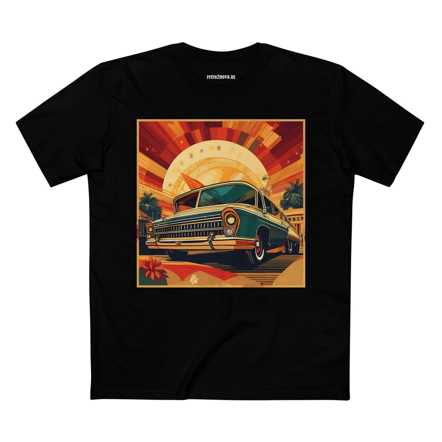 Retro Car Shirts Vintage Car Shirts RC 17 Unisex Premium Cotton Tee With Original Art Design