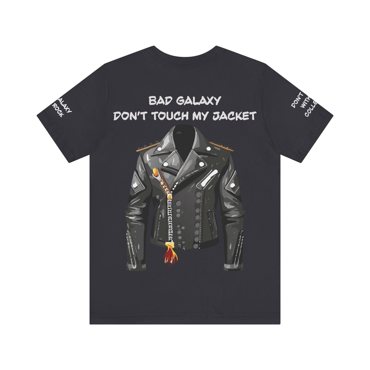 Punk Rock Tee Shirt 100 Percent Cotton Made To Order From Bad Galaxy Eco Friendly Inks USA