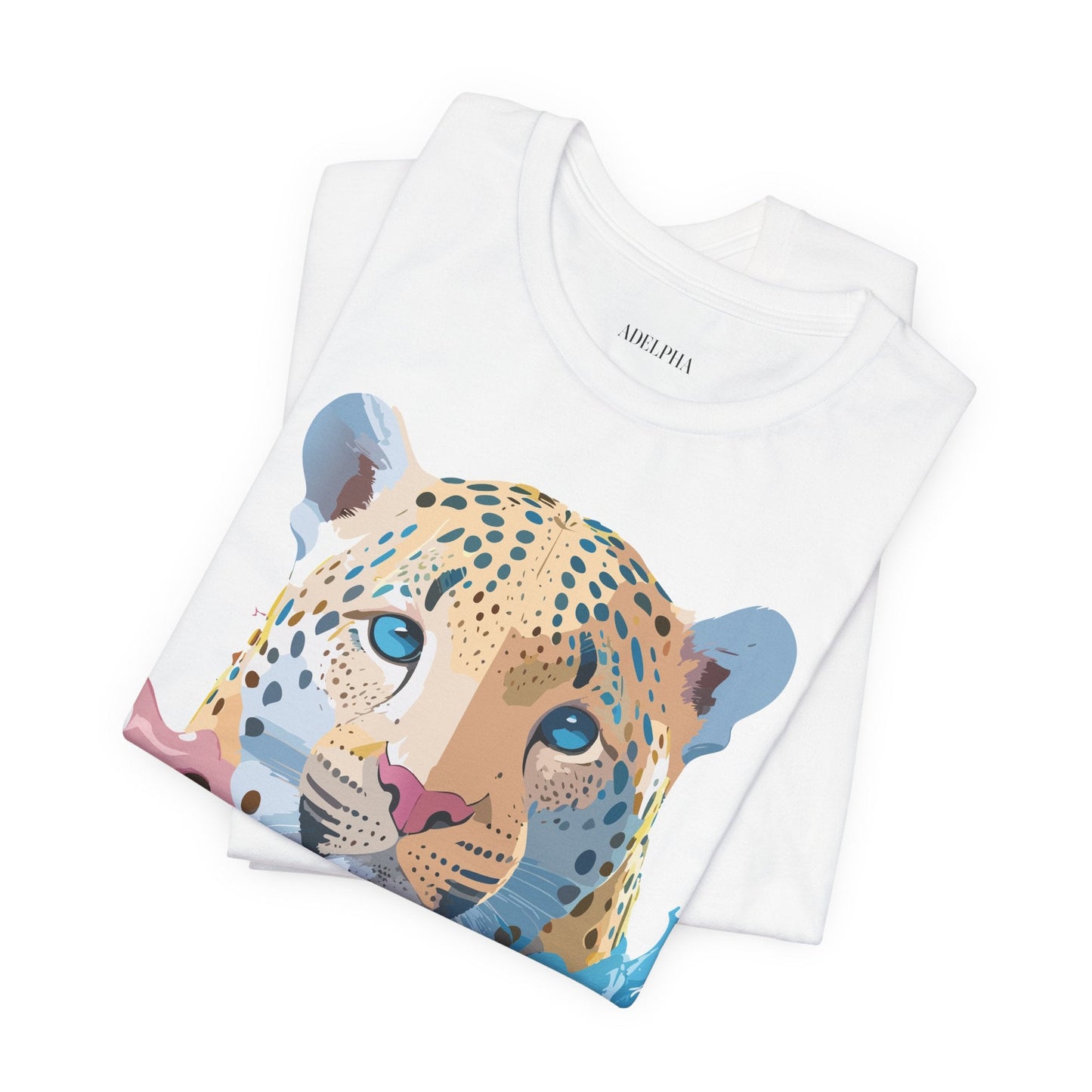 Adelpha Cheetah Graphic T Shirt Unisex Jersey Short Sleeve Vintage Art Tee