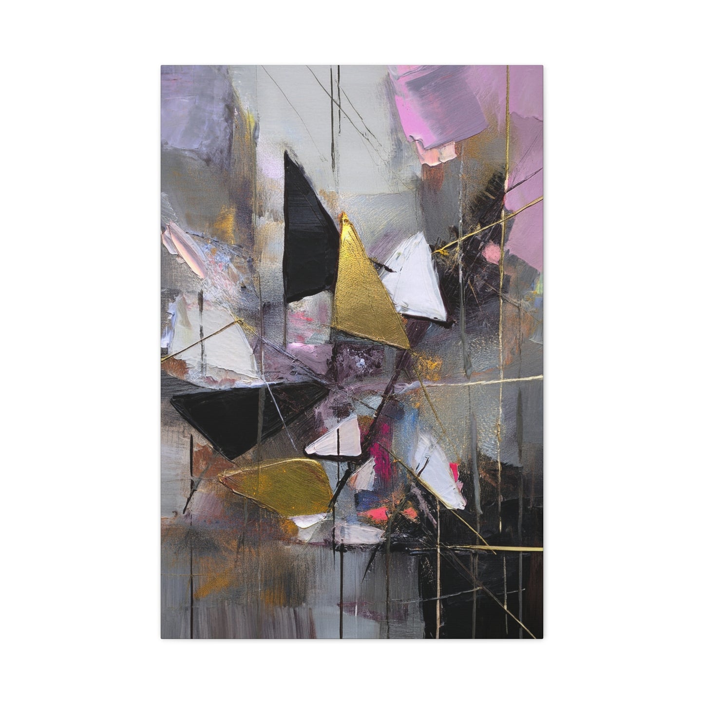 Abstract Oil Painting Print Canvas 20x24,20x30,24x30 24x32,24x36,30x40 32x48,36x48,40x60 Pine-Wood Inner Frame ABS-217