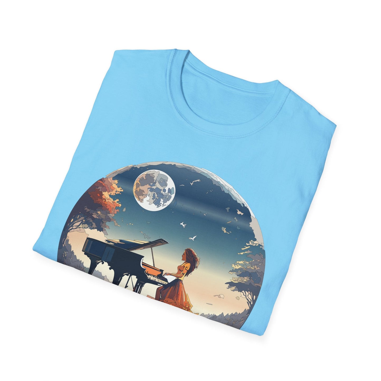 Womens Graphic T Shirt Art Design Gildan Softstyle Tee 100 Percent Ring Spun Cotton Unisex