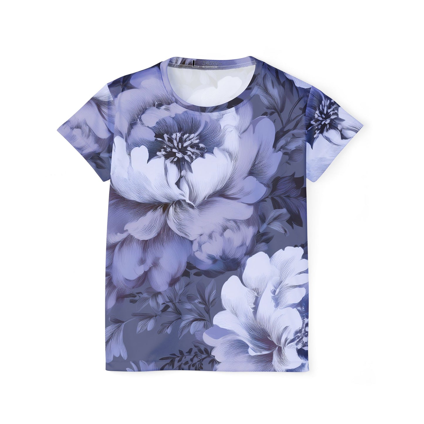 Women Poly Shirt with Floral Print F259