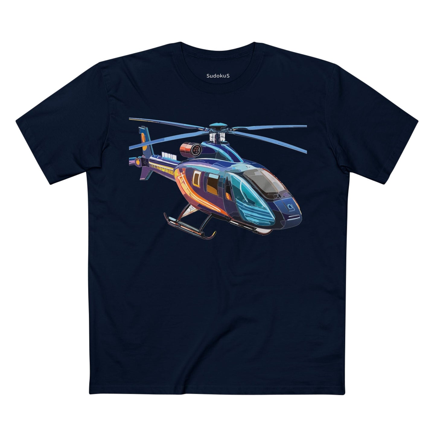 Chopper Graphic Unisex 100 Cotton Staple Tee 14