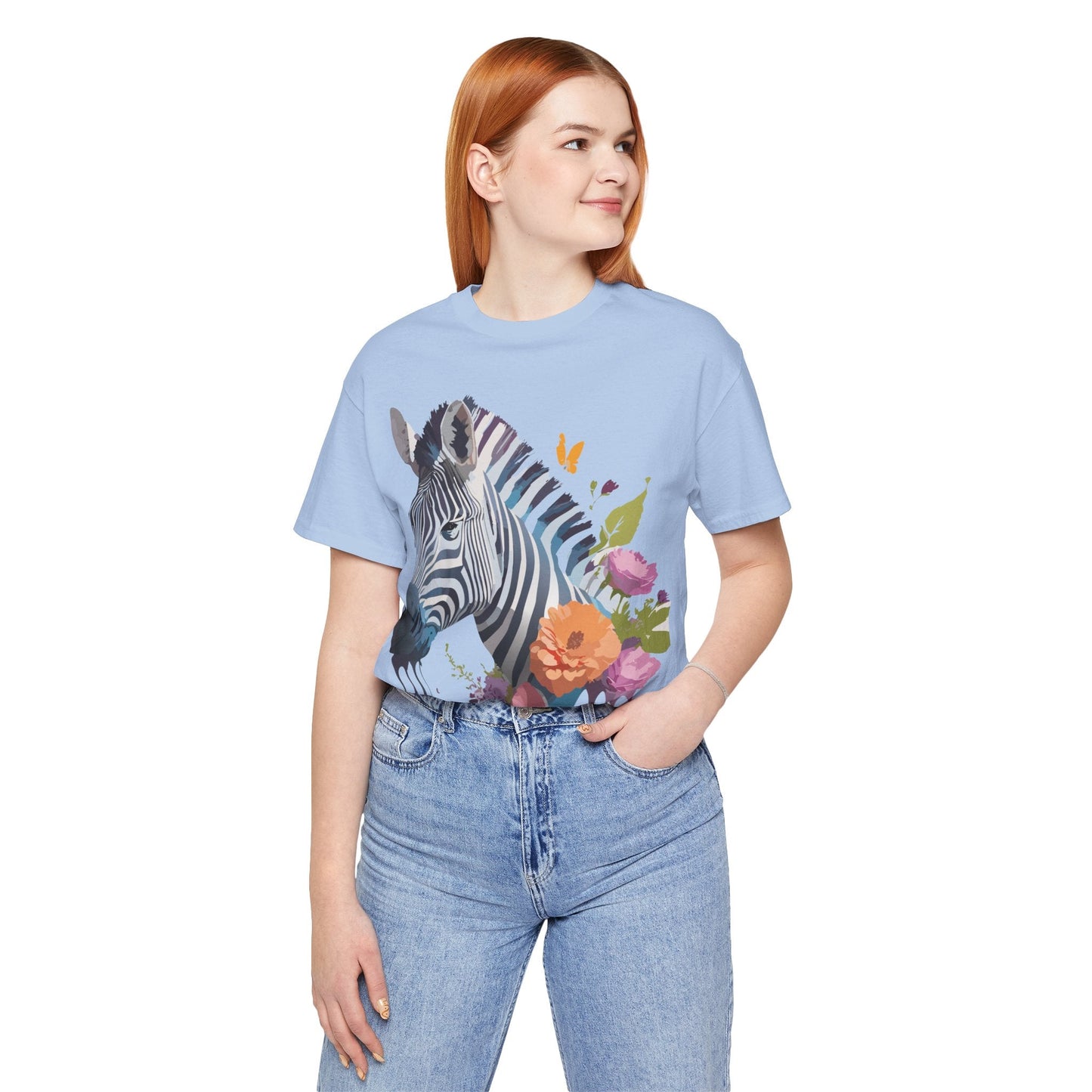 Adelpha Zebra Graphic Tee Unisex Short Sleeve Shirt Vintage Inspired Artwork Limited Edition