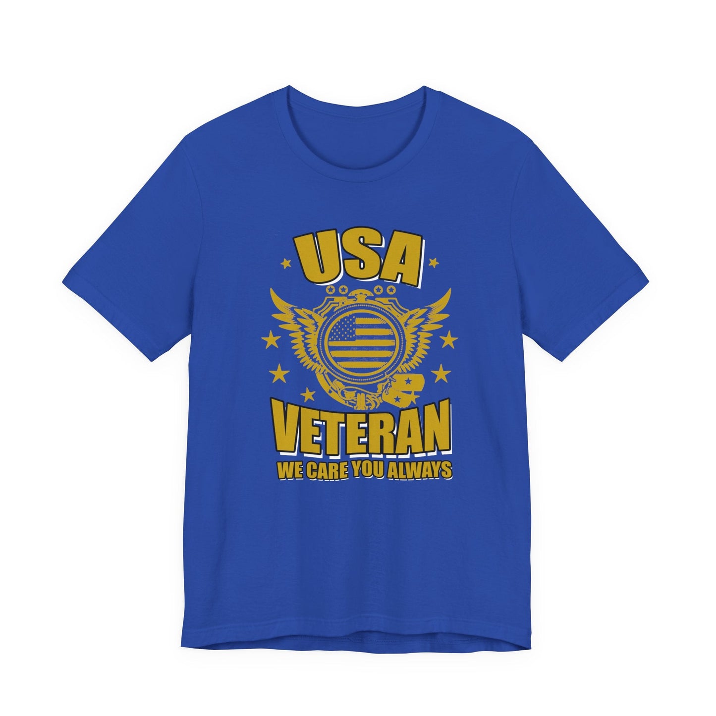 Army Veteran Patriotic Graphic Design Unisex Cotton T-Shirt v59