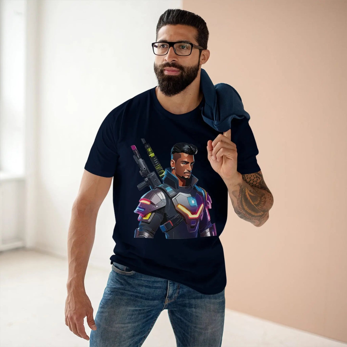 Robocop Graphic Unisex 100 Cotton Staple Tee 10