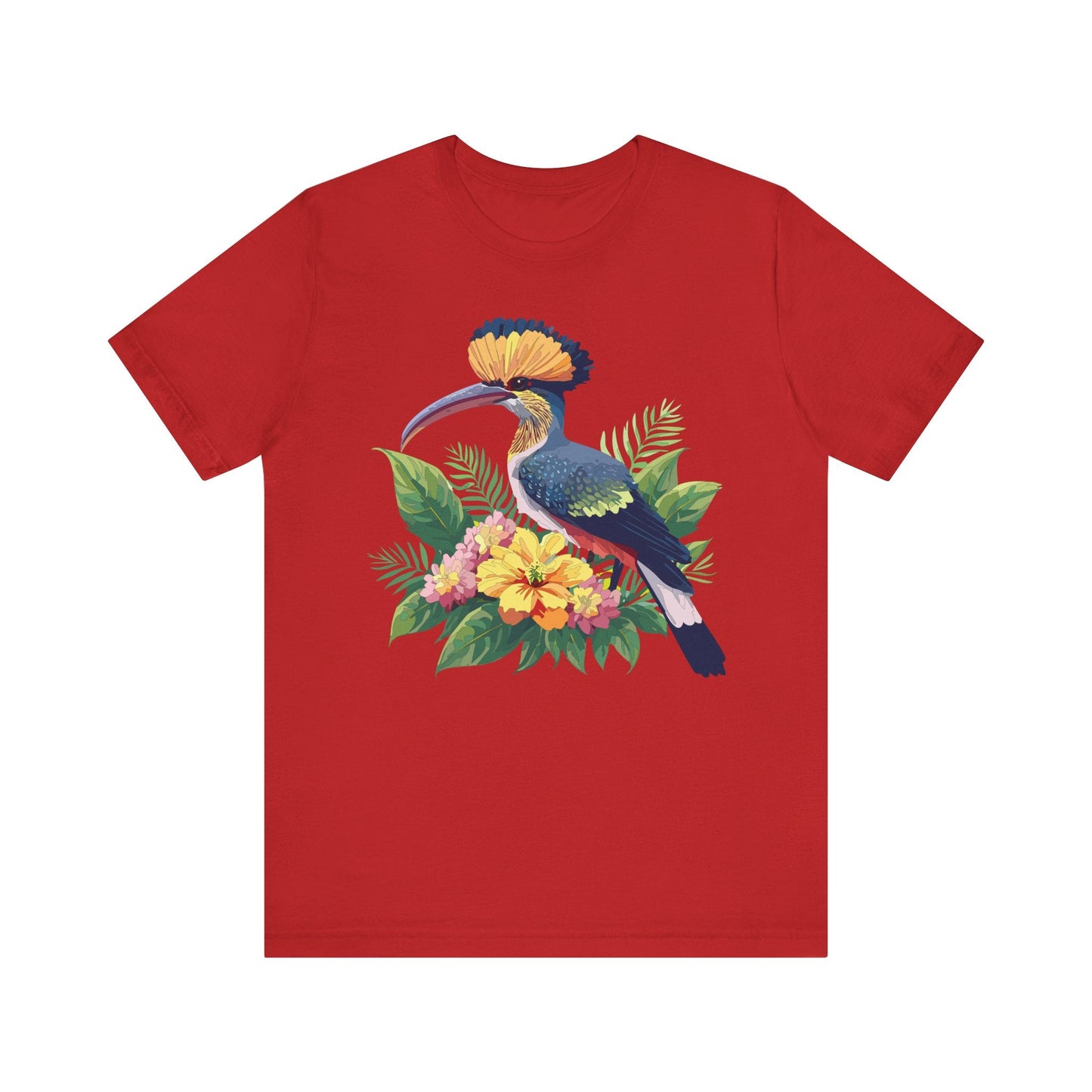 Unisex Animal Tee Shirt With Art Design Wild Animals Short Sleeve Jersey Tee For Everyday