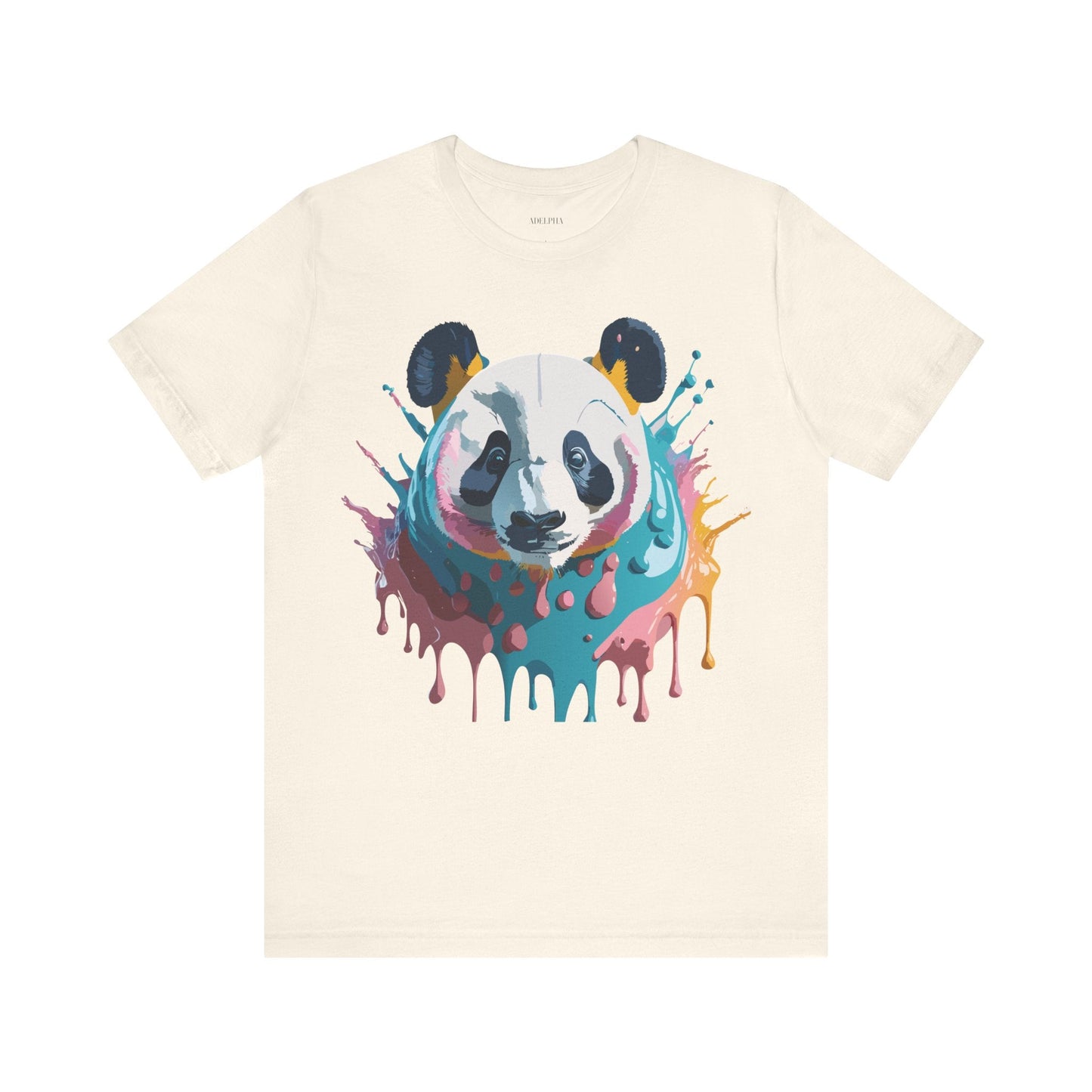Panda Graphic T Shirt Unisex Jersey Short Sleeve Adelpha Vintage Inspired Art Tee Premium Quality