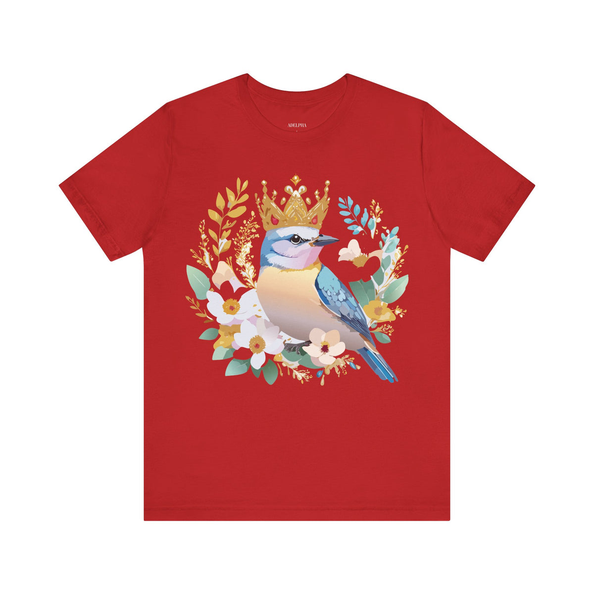 Medallion Graphic Unisex Cotton Bella+Canvas Tee with Art Design d81