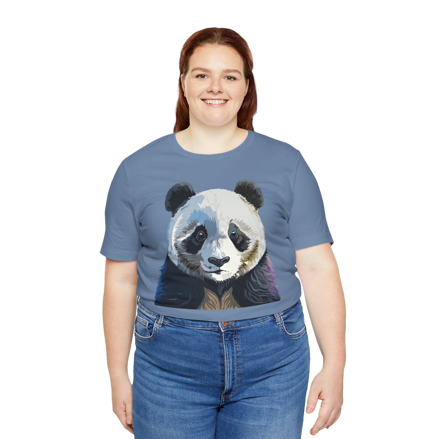 Unisex Animal Graphic Art Tee Shirt Softstyle Cotton Gildan 64000 Wild Animals Design
