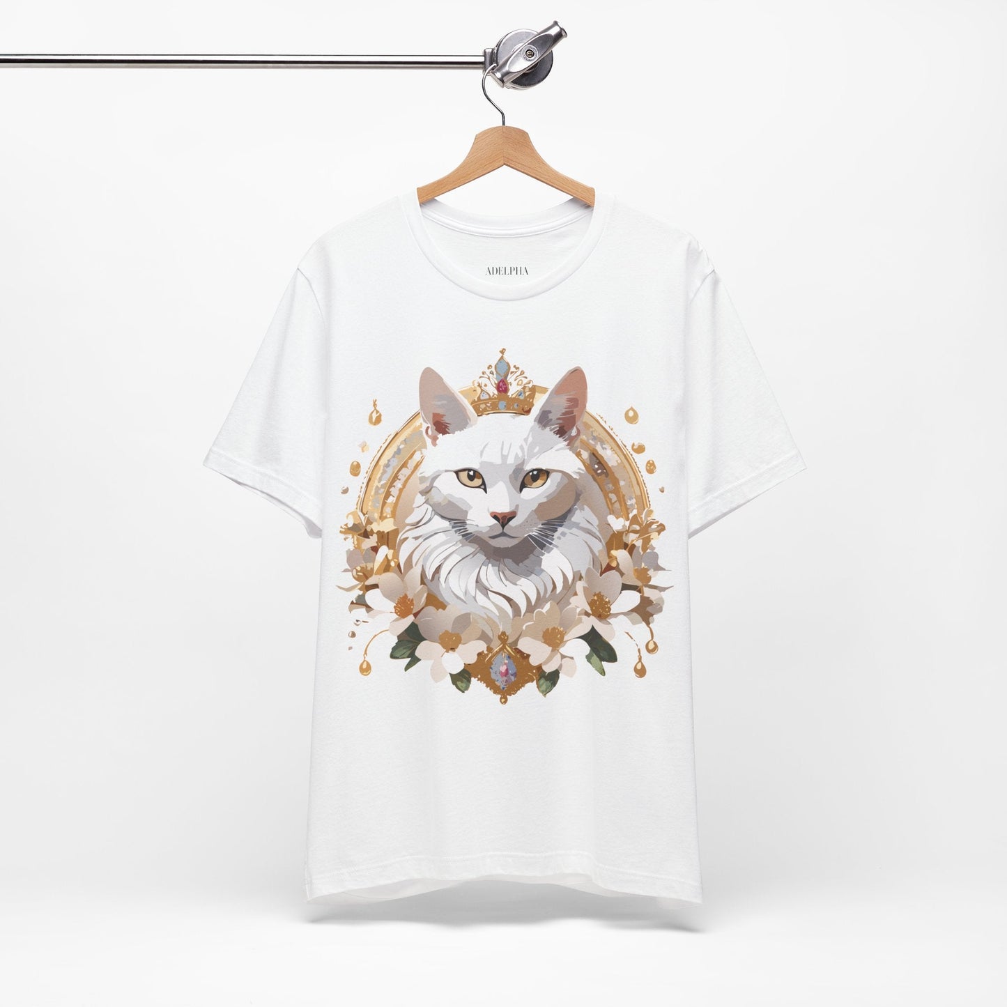 Medallion Graphic Unisex 100 Cotton Vintage Animal Medal Artwork Tee 21