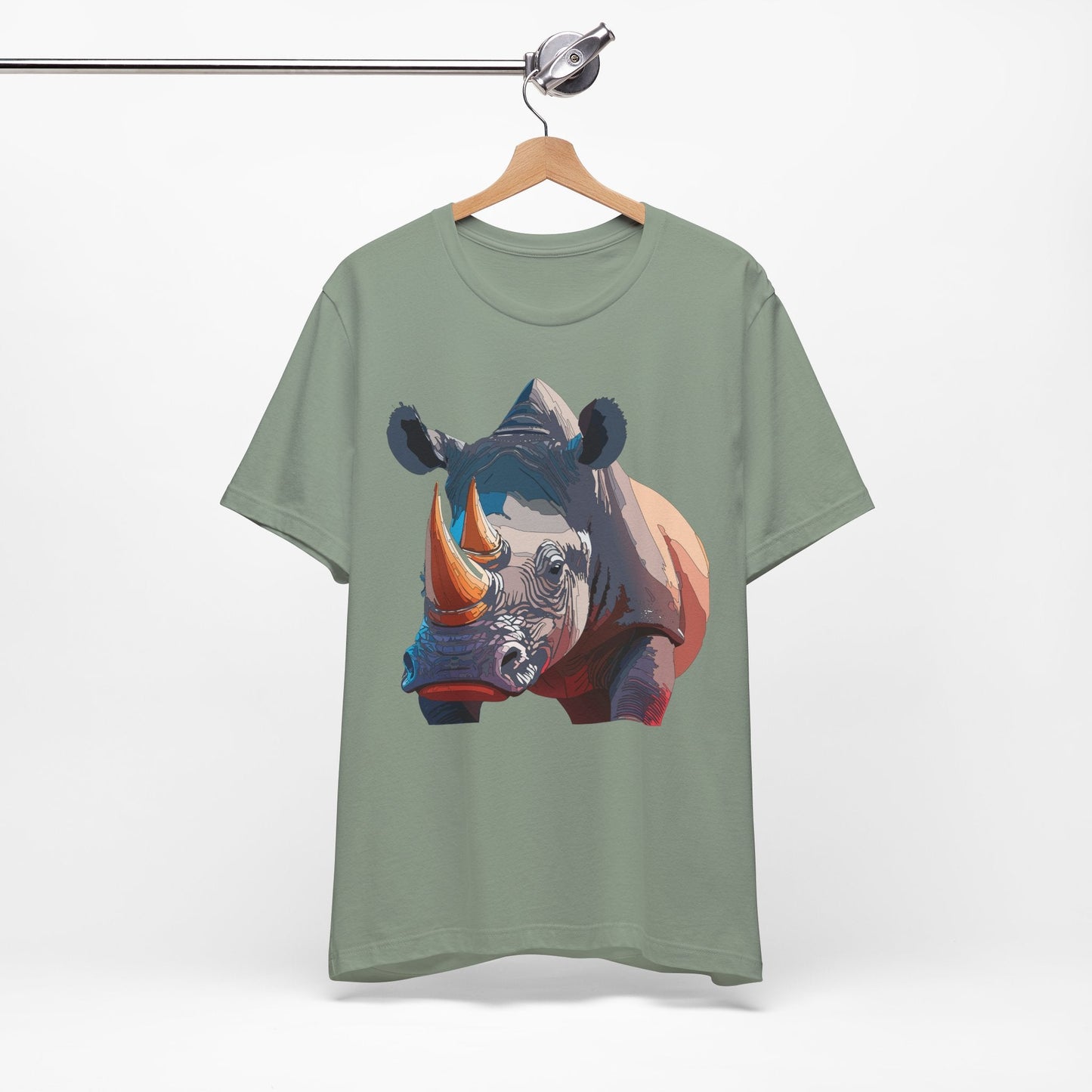 Unisex Animal Shirt Tee With Art Design Wild Animals Gildan Softstyle 64000 Graphic Tee