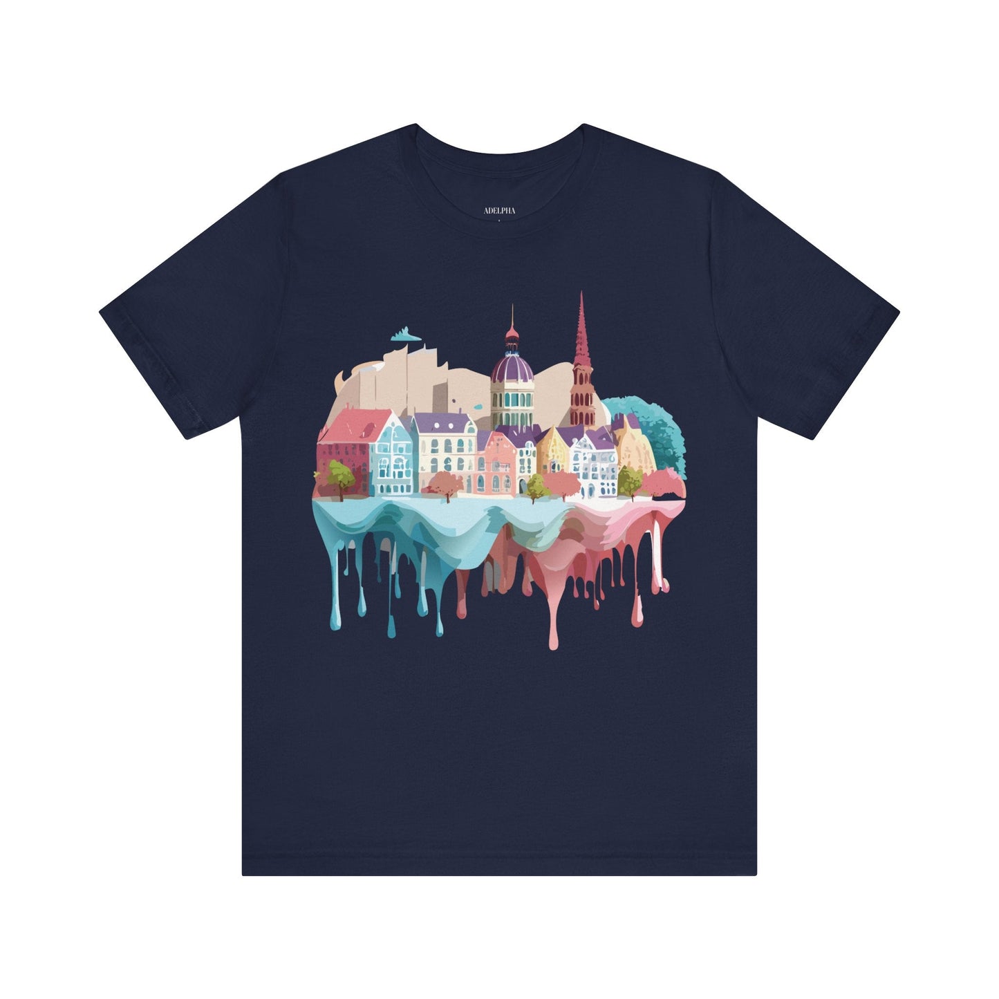 Germany Tourist Shirt Unisex Graphic Tee With Vintage Inspired Adelpha Art Premium Comfort