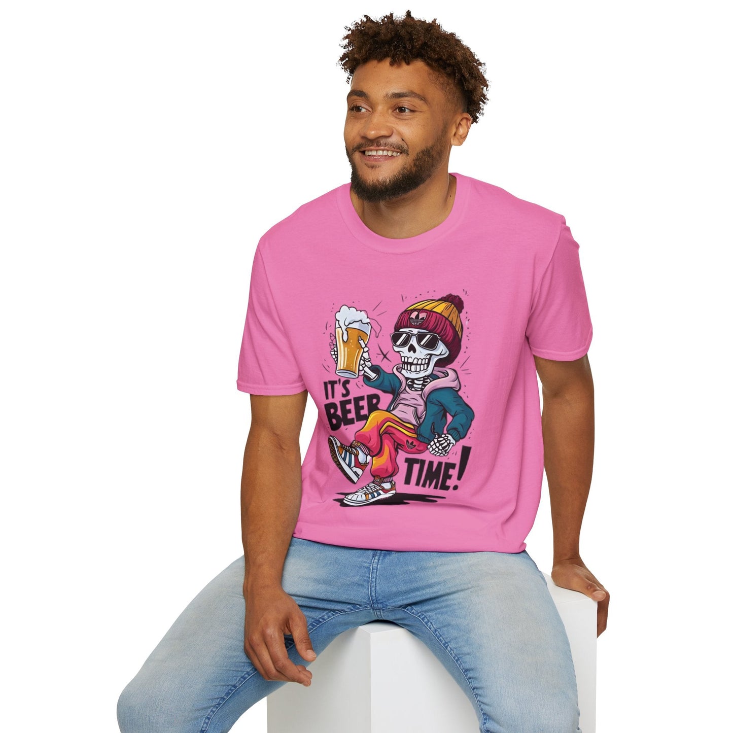 Gildan Softstyle 64000 Skull T Shirt Unisex Skeleton Graphic Tee Premium Comfort