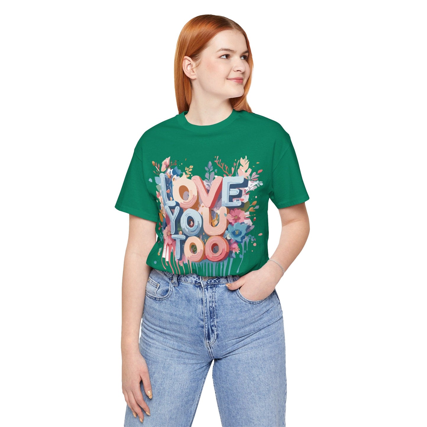 Valentine Graphic Tee Unisex Short Sleeve Art Design By Adelpha Vintage Inspired Tee