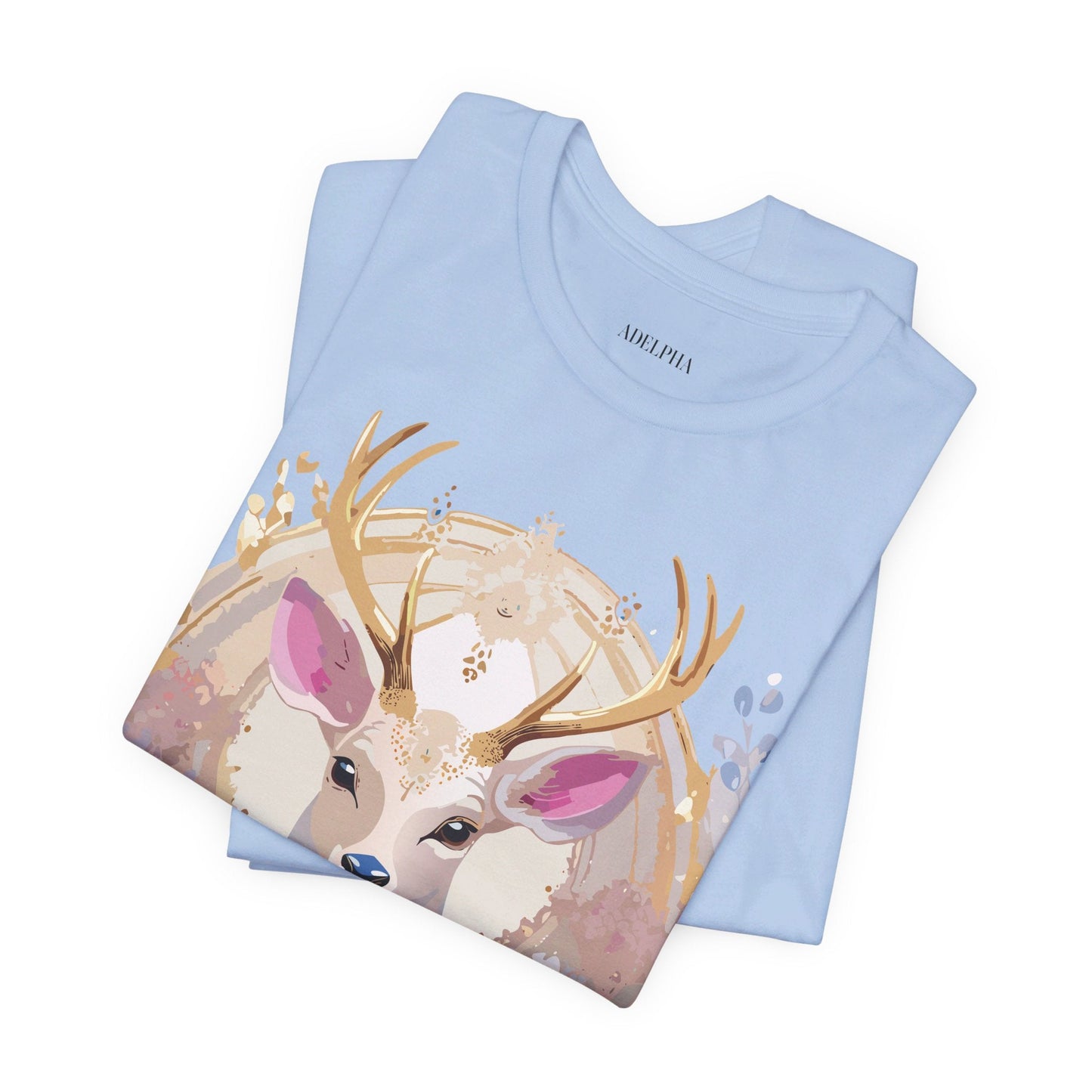 Medallion Graphic Unisex 100 Cotton Vintage Animal Medal Artwork Tee 68