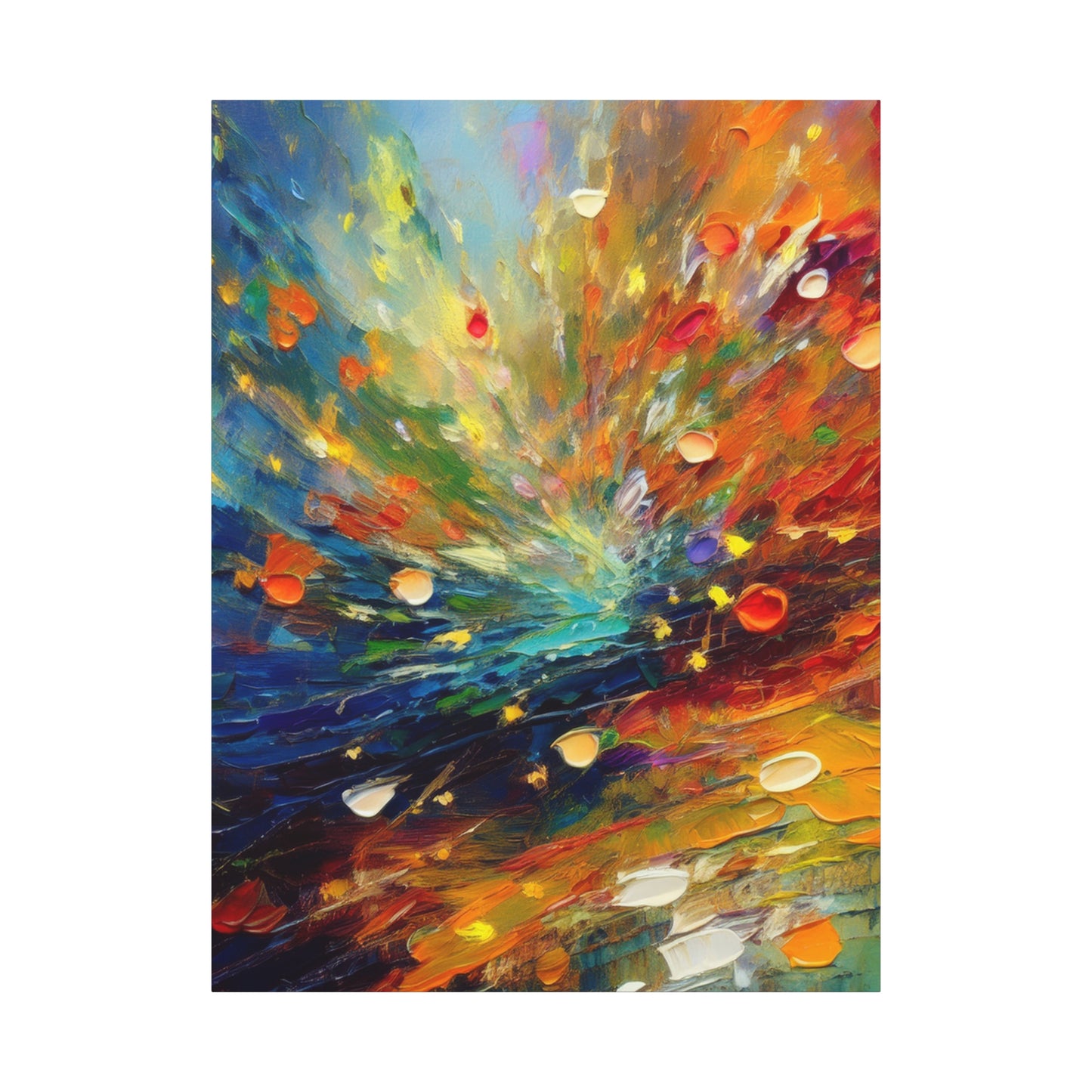 Abstract Oil Painting Print Canvas 20x24,20x30,24x30 24x32,24x36,30x40 32x48,36x48,40x60 Pine-Wood Inner Frame ABS-121