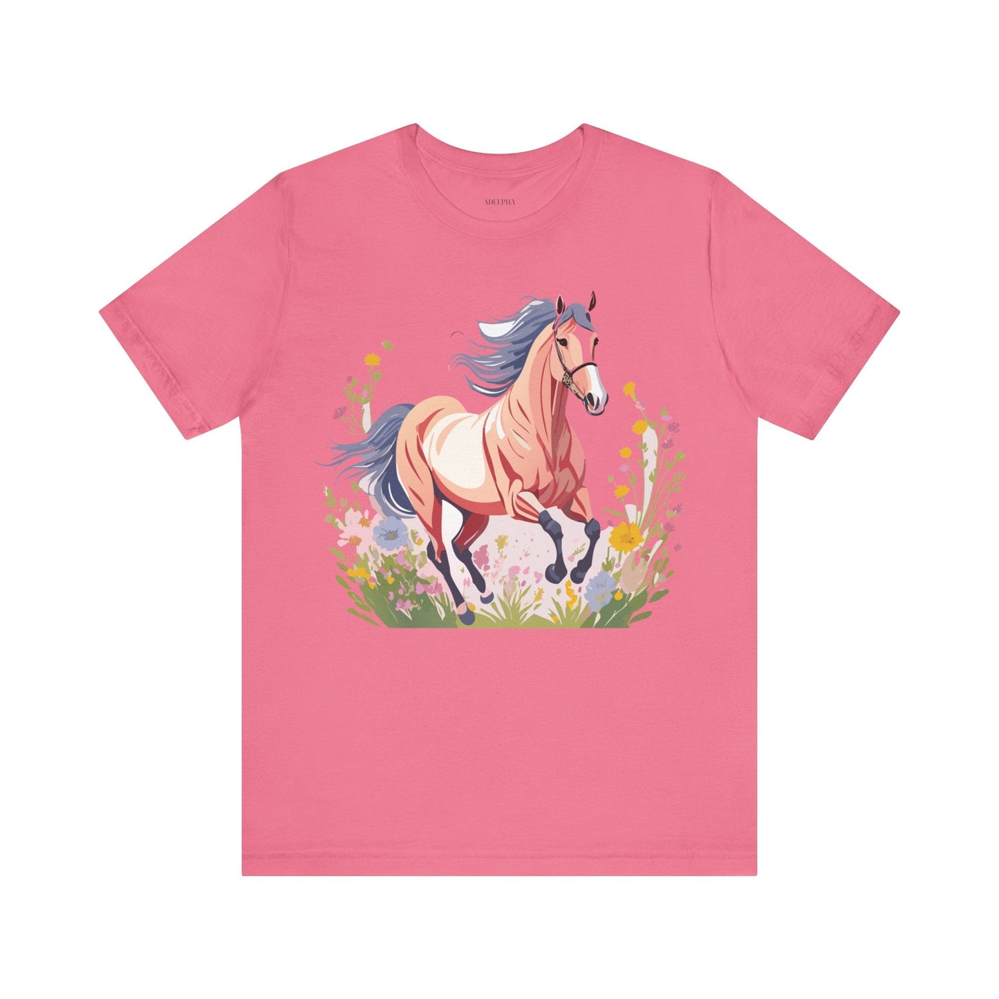 Horse Graphic Unisex 100 Cotton Vintage Animal Art T-Shirt 9