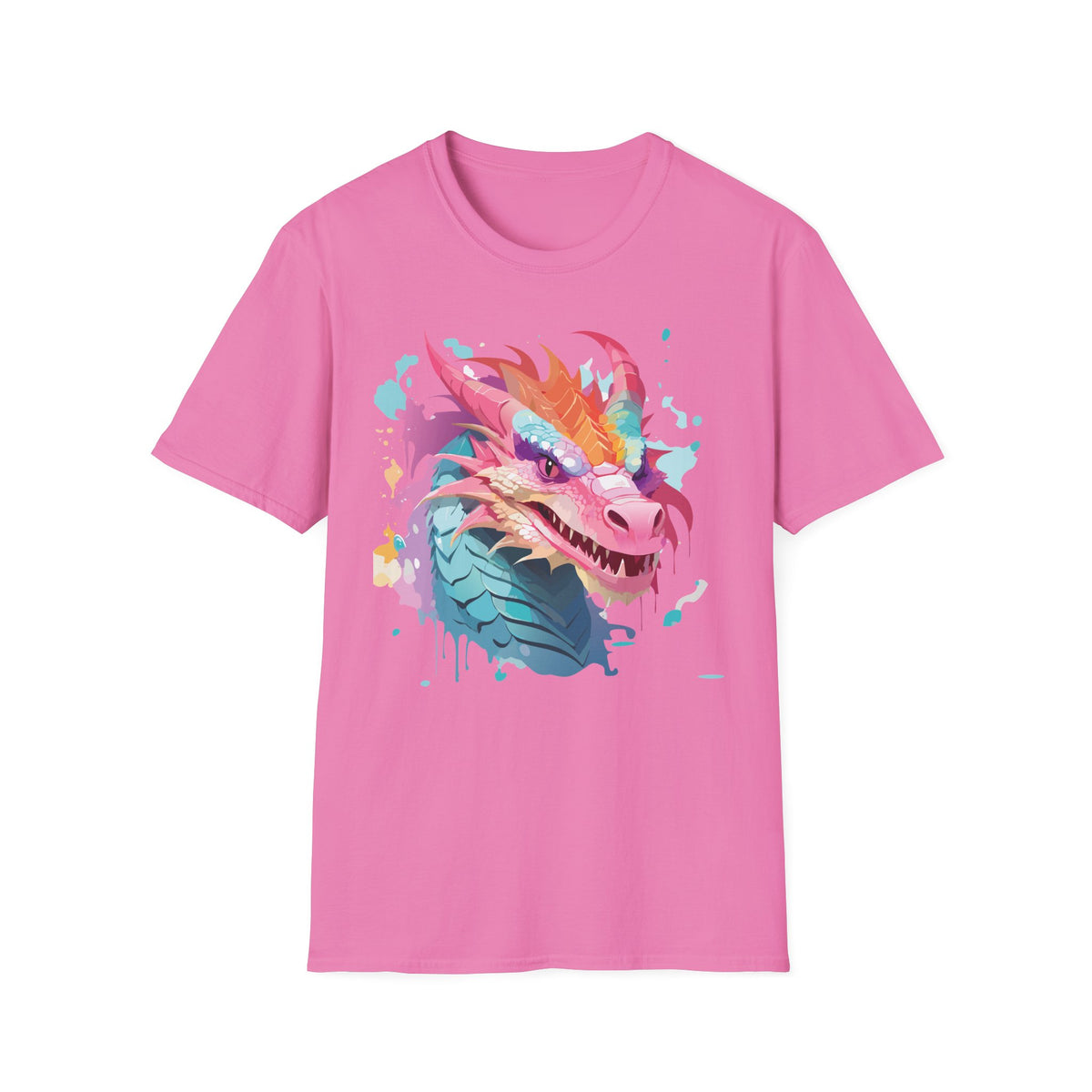 Dragon Graphic Tee Gildan Unisex 100 Cotton Tee Shirt with Animals Design h15