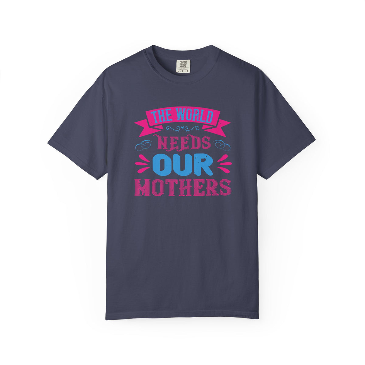 Mom T-shirt Mother Day Mama Tee Unisex Comfort Colors Garment-Dyed Cotton h95