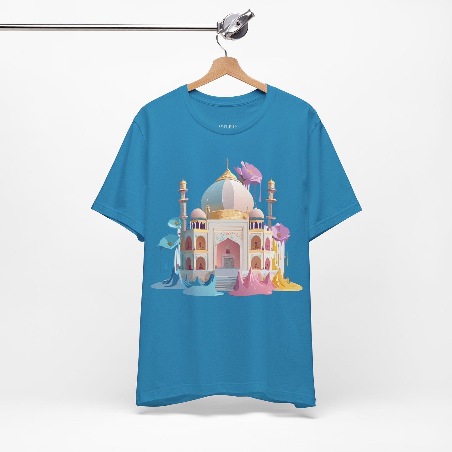 Tourist Shirt With Bukhara Graphic Tee Unisex Short Sleeve Art Design By Adelpha