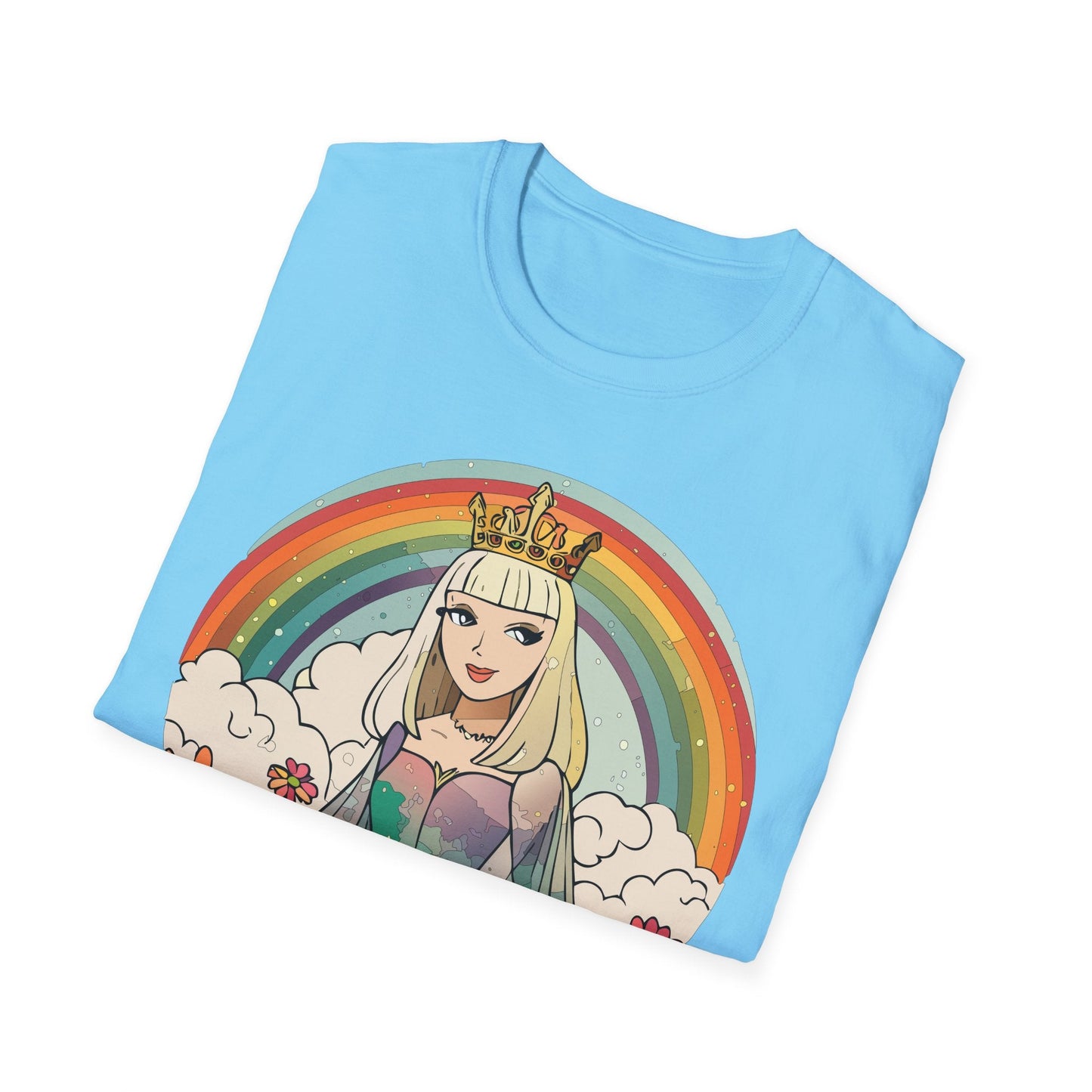 Womens Graphic T Shirt Art Design Tee Softstyle 100 Percent Ring Spun Cotton Comfort