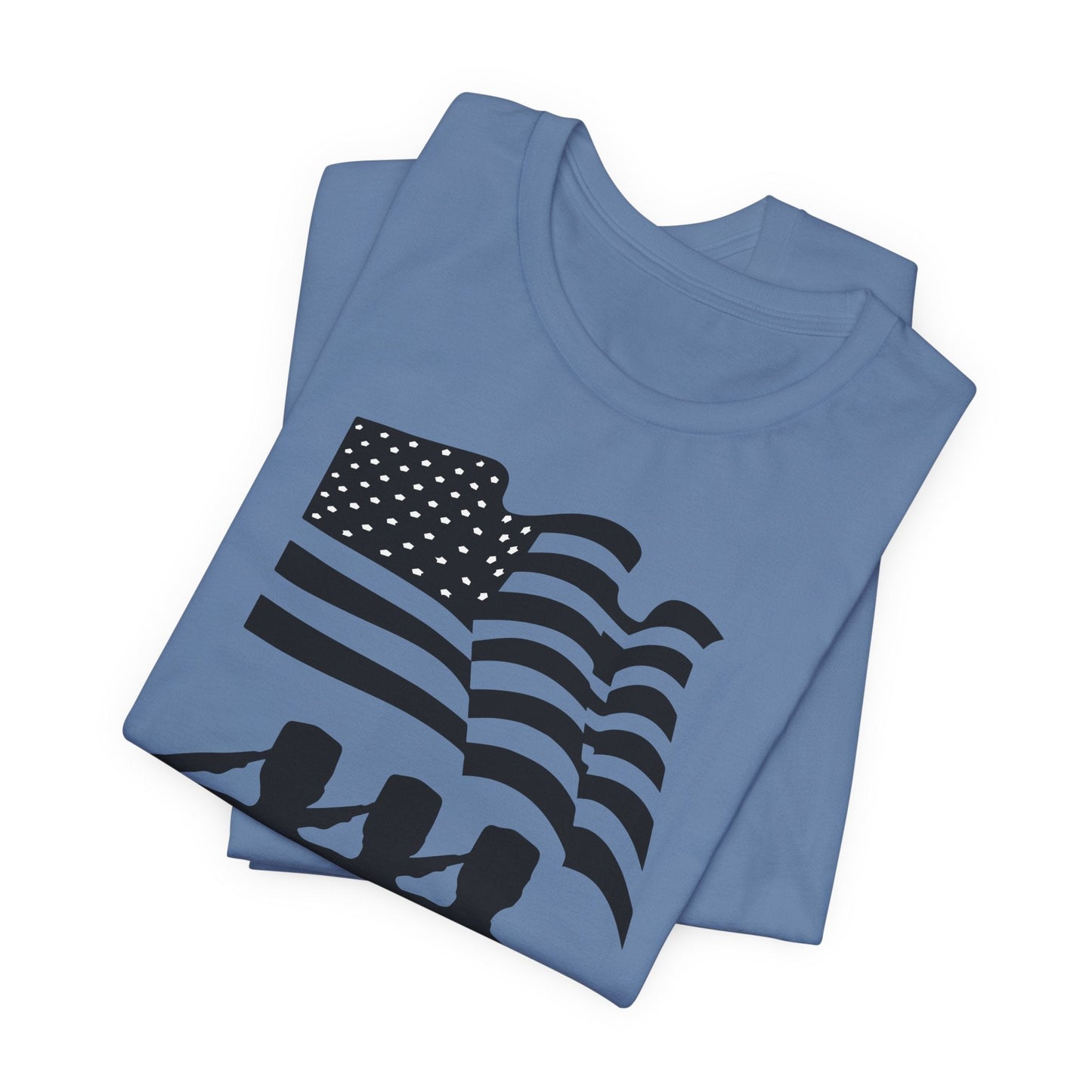 Army Veteran Patriotic Graphic Design Unisex Cotton T-Shirt v51