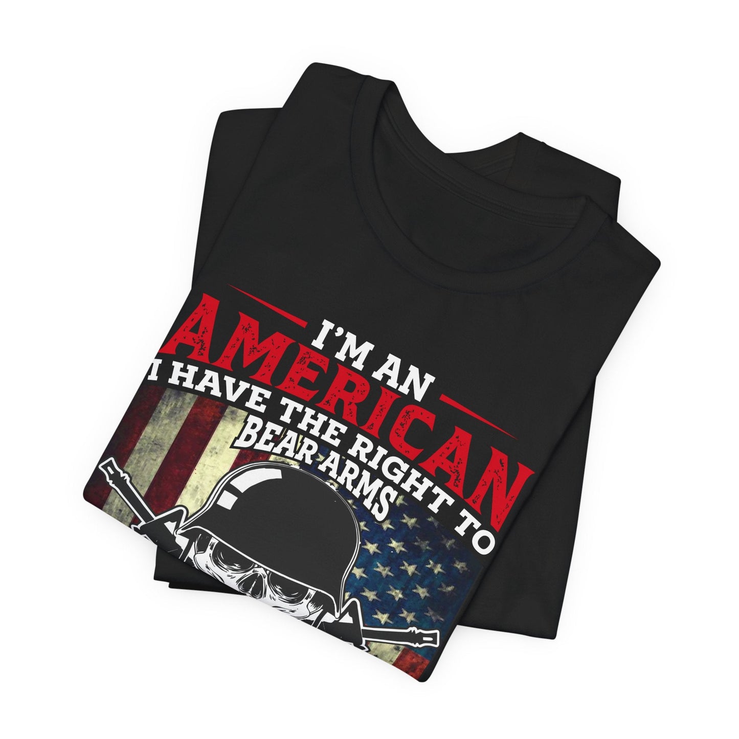 Army Veteran Patriotic Graphic Design Unisex Cotton T-Shirt v29