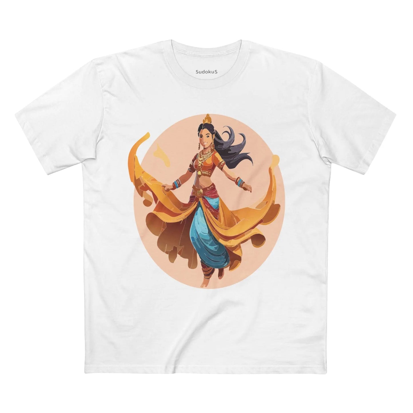 Dancer Graphic Unisex 100 Cotton Staple Tee 7