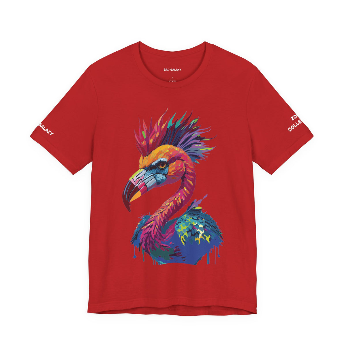 Animal Graphic Unisex Cotton Bella+Canvas Tee with Art Design b85