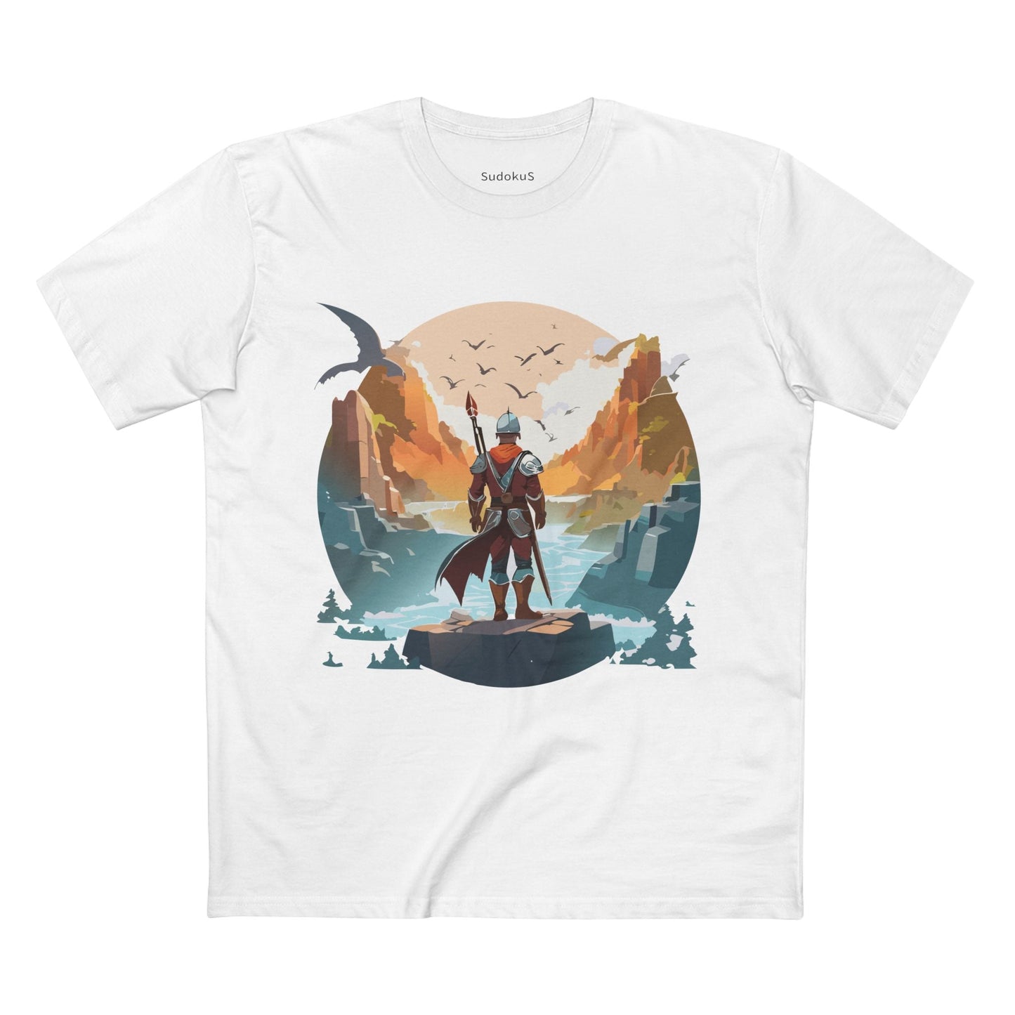 Adventures Graphic Unisex 100 Cotton Staple Tee 18